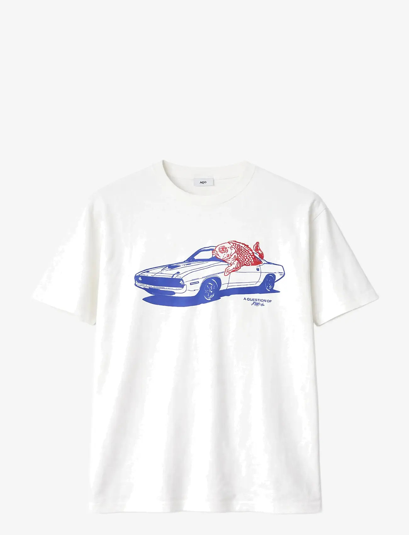A QUESTION OF - Tee Carfish - laveste priser - off white - 1