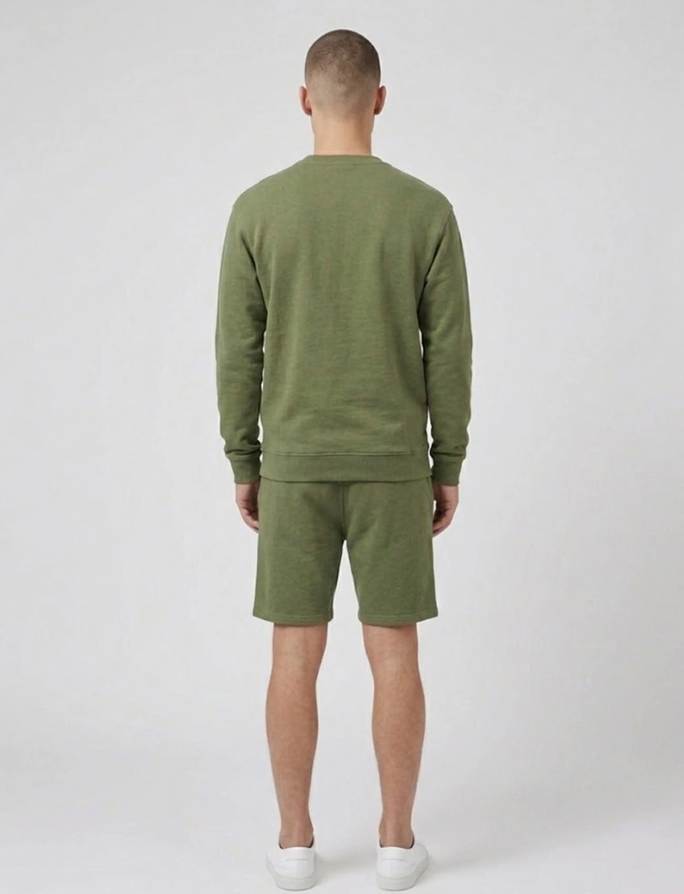 A QUESTION OF - Sweat Shorts - die niedrigsten preise - moss green - 4