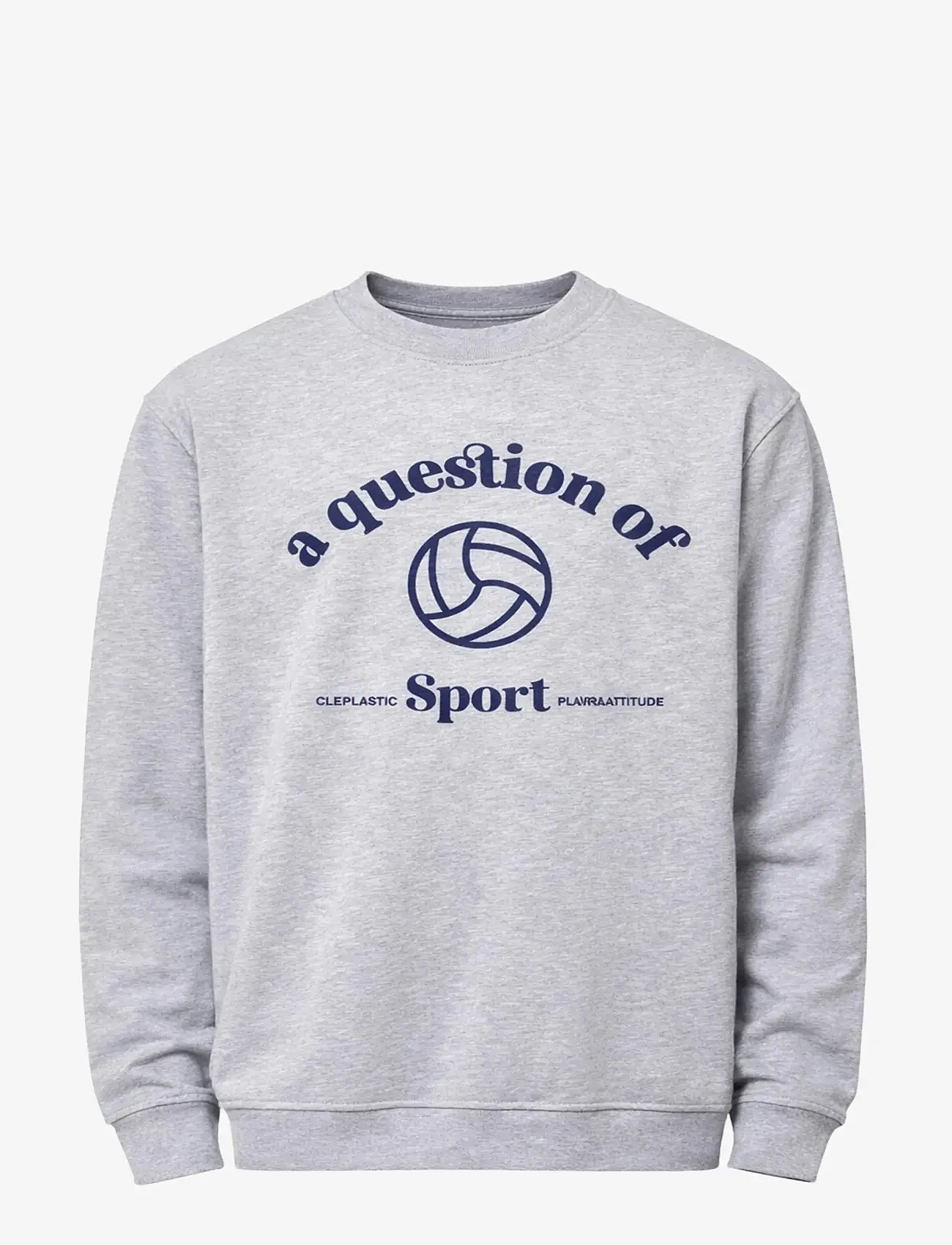 A QUESTION OF - Sweat Flock - laveste priser - grey melange - 1