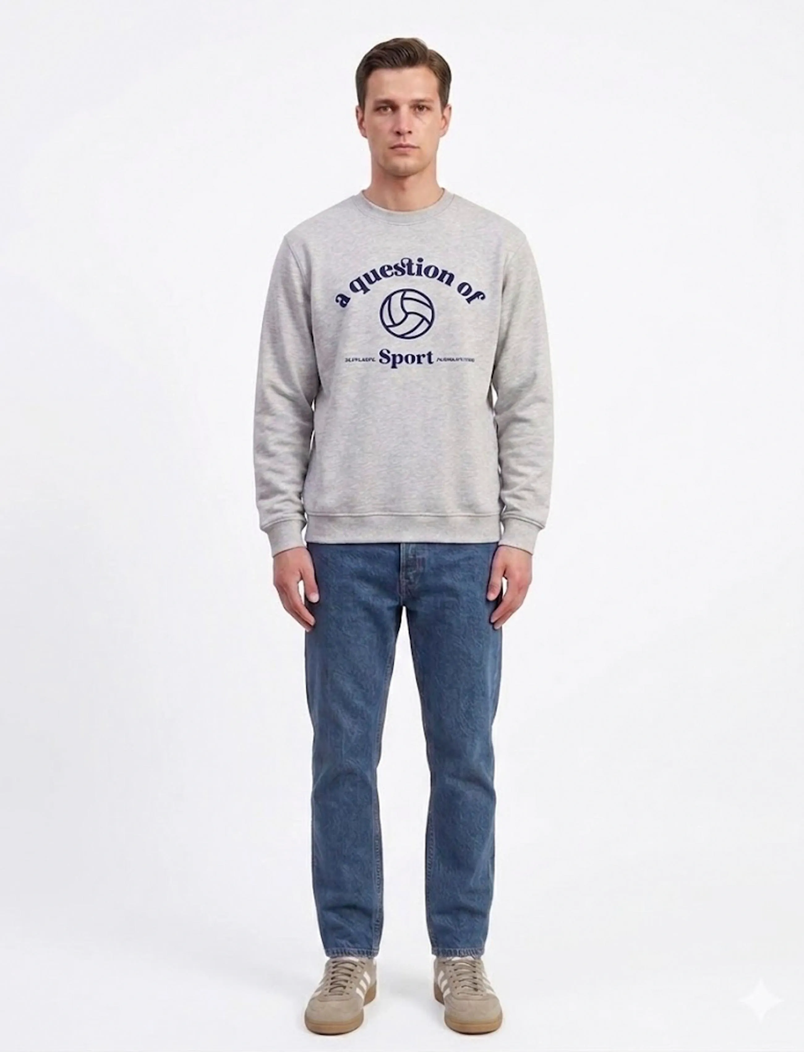 A QUESTION OF - Sweat Flock - sweatshirts - grey melange - 0