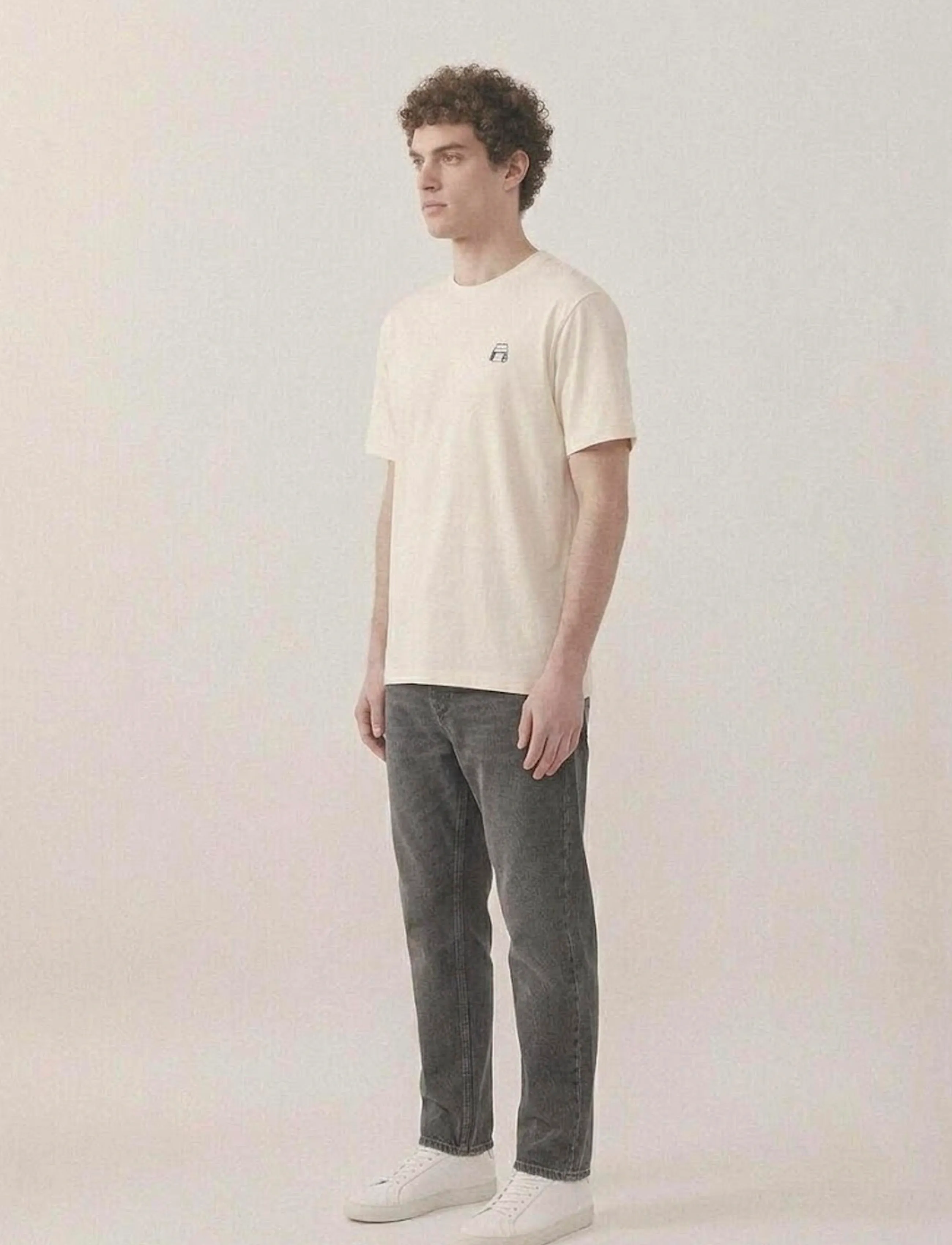 A QUESTION OF - Logo Tee - laveste priser - angora - 3