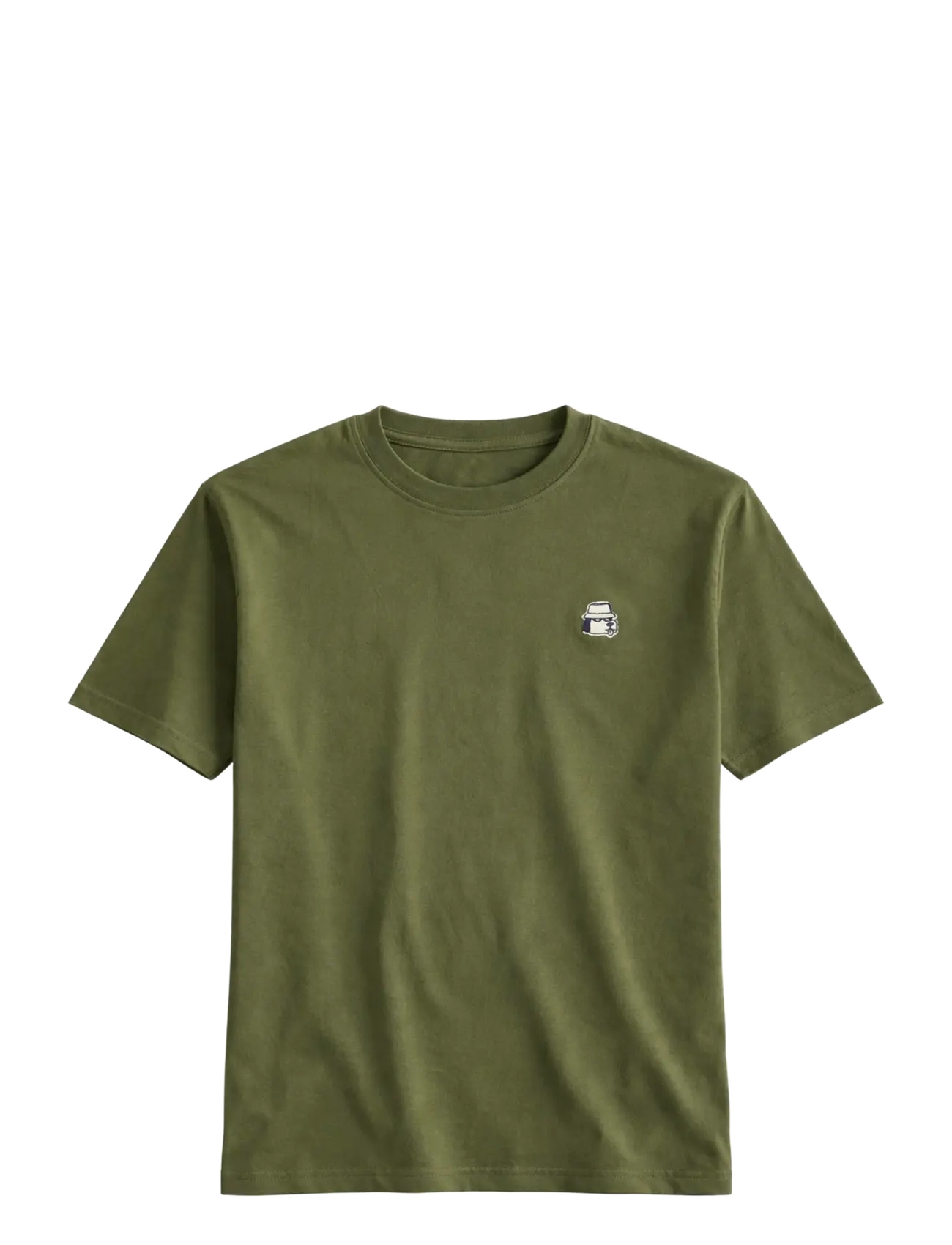 A QUESTION OF Logo Tee - T-shirts - MOSS GREEN / khaki/green