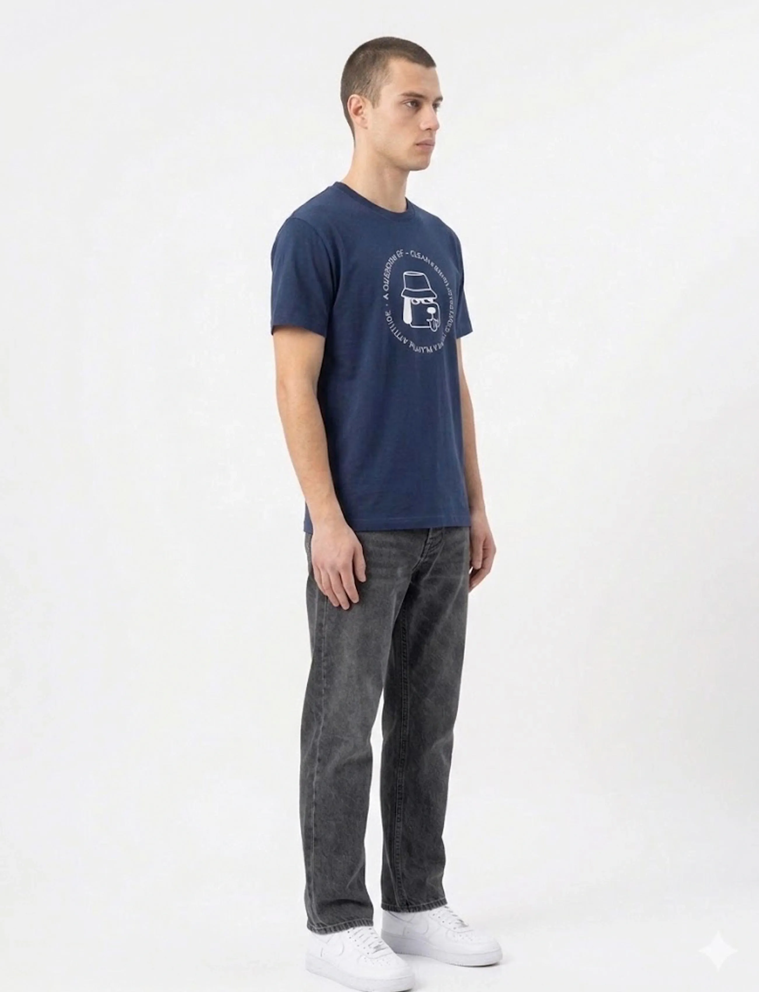 A QUESTION OF - Tee Print - laveste priser - sky captain - 3