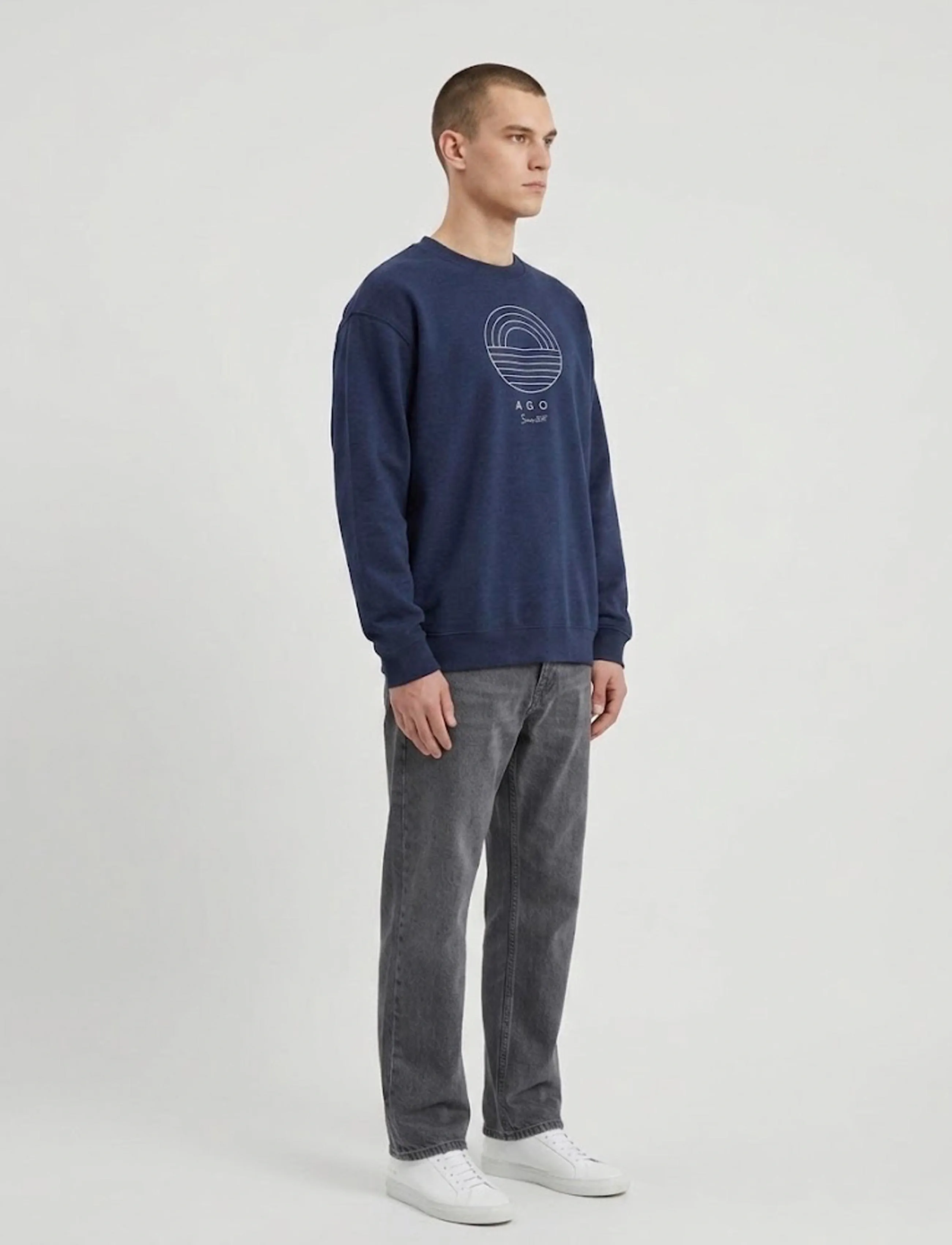 A QUESTION OF - Sweat Emb - truien en hoodies - sky captain - 3