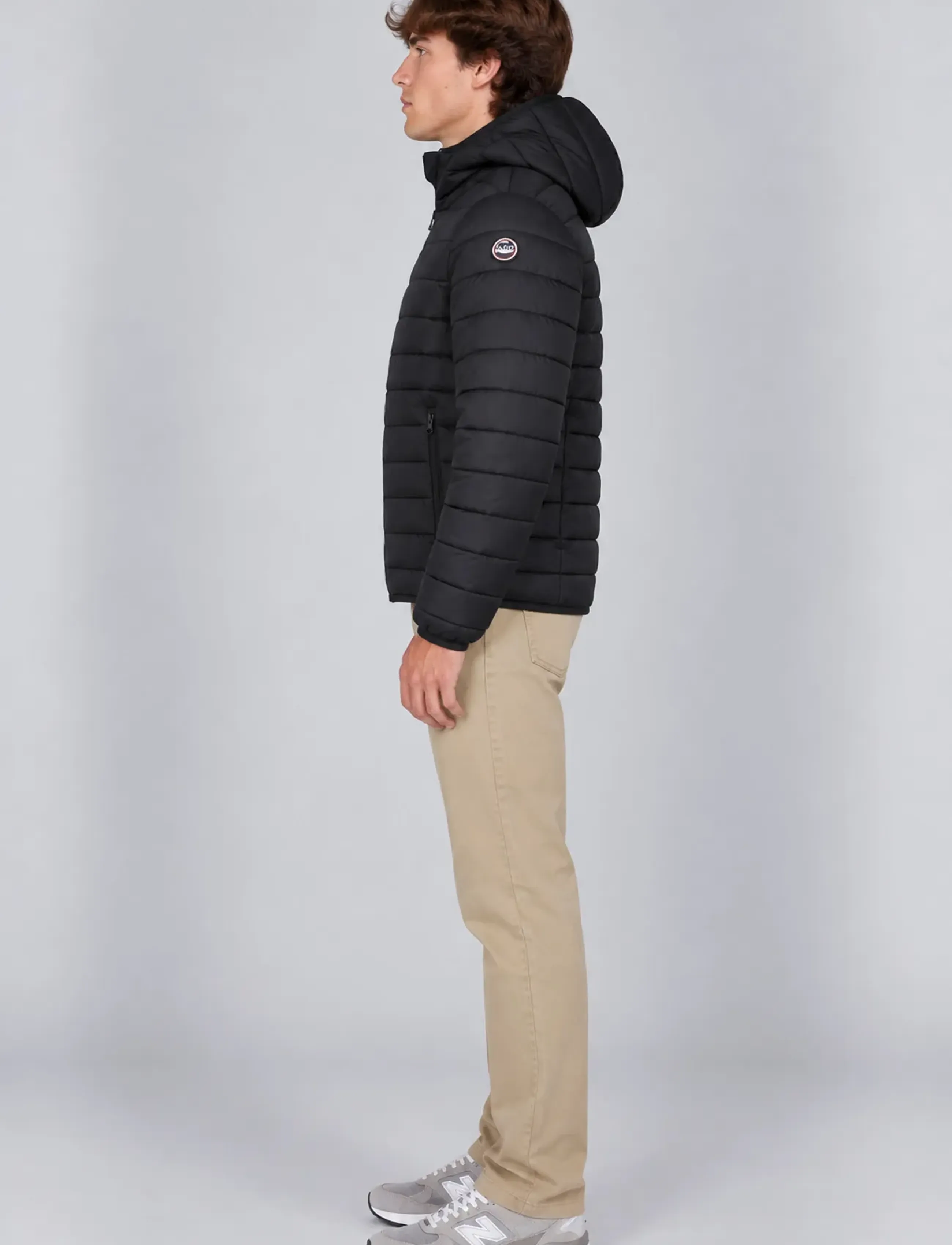 A QUESTION OF - Benn Light Down Hood Jacket - efterårsjakker - black - 3