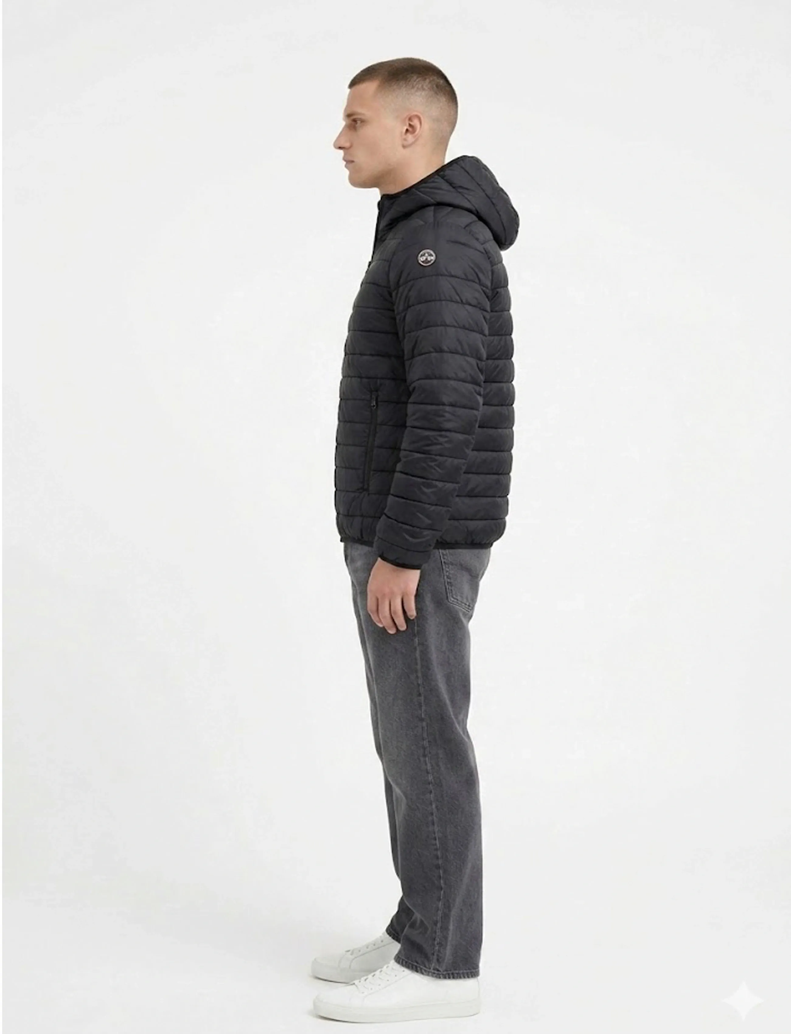 A QUESTION OF - Benn Light Down Hood Jacket - jackets - black - 3