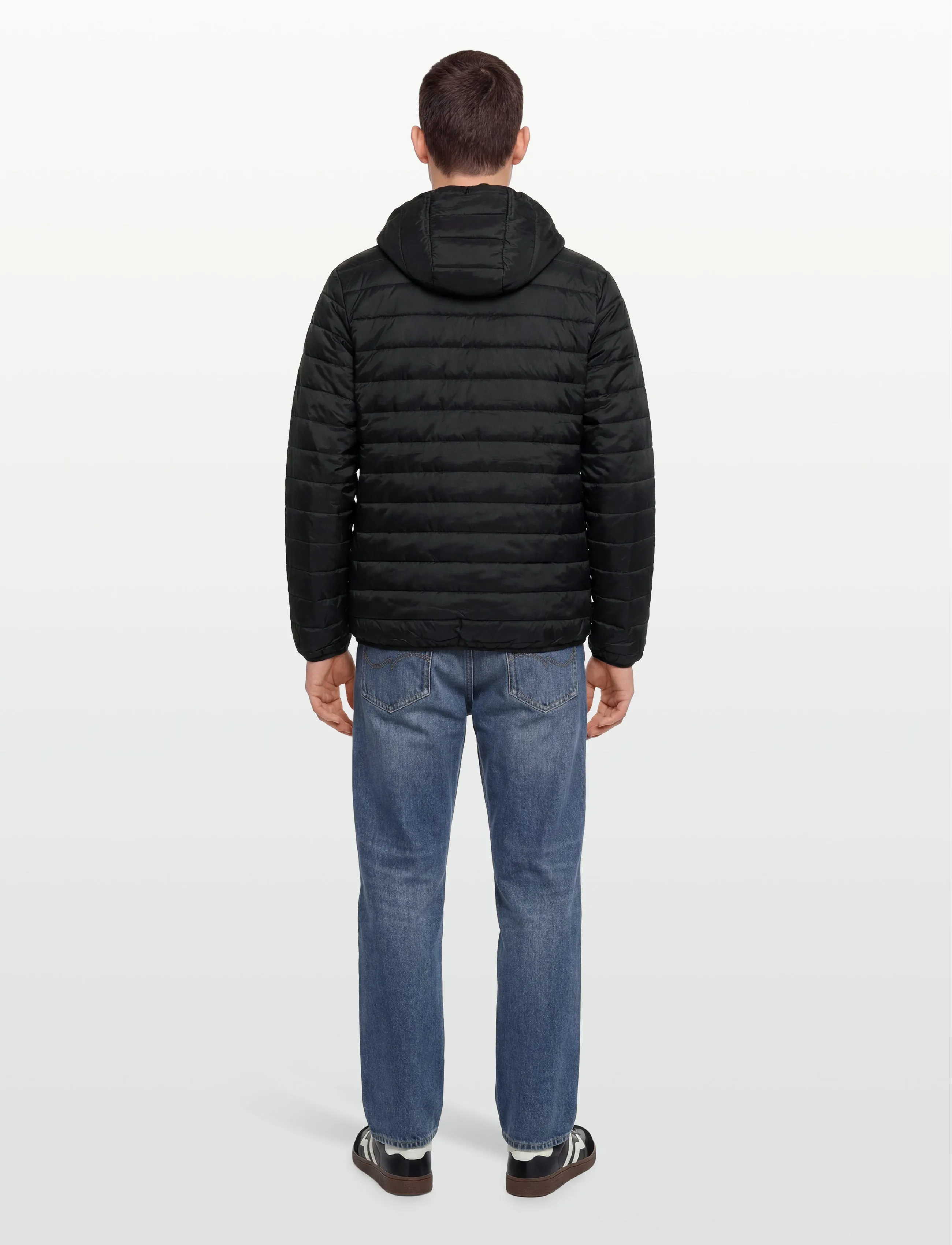 A QUESTION OF - Benn Light Down Hood Jacket - efterårsjakker - navy - 4