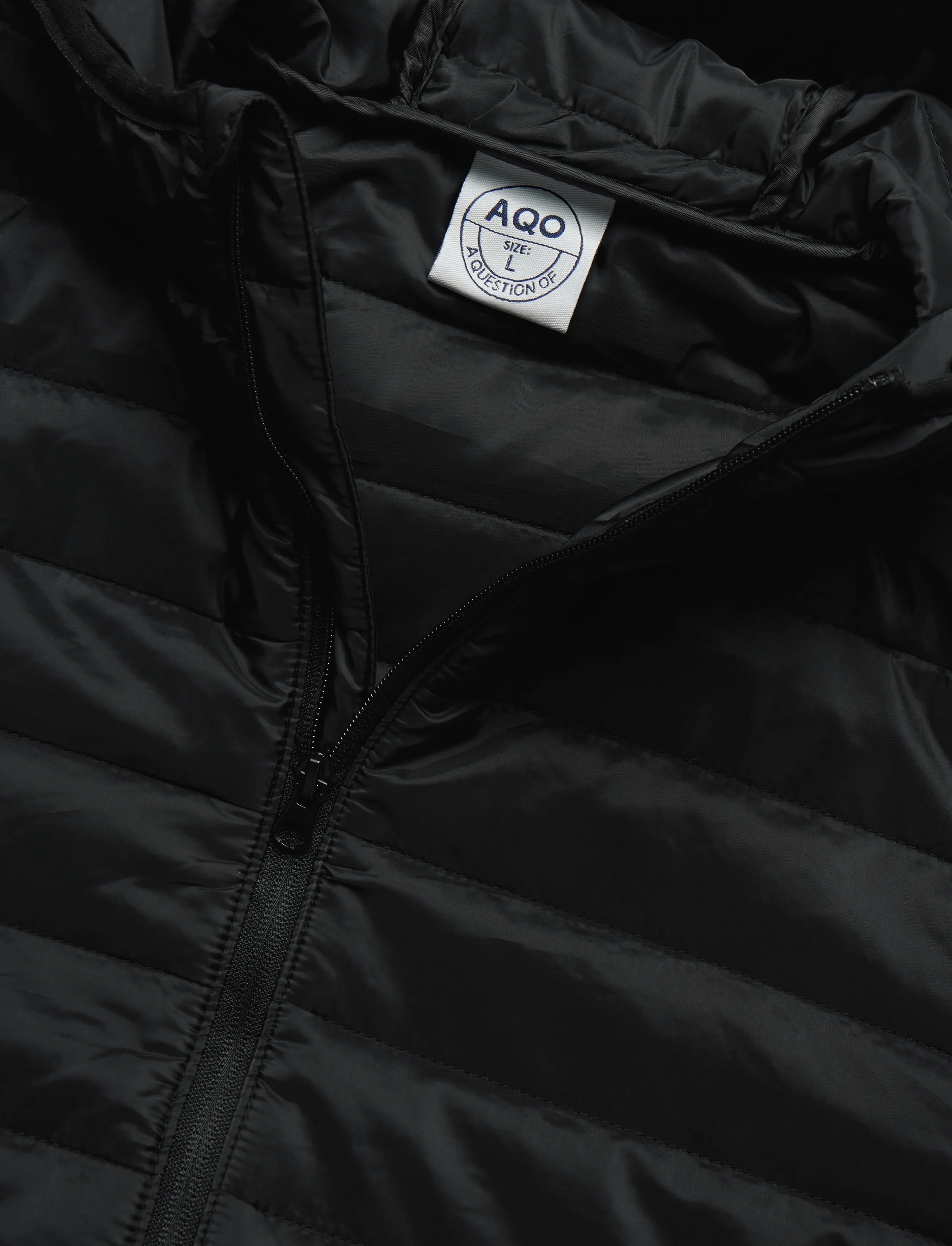 A QUESTION OF - Benn Light Down Hood Jacket - efterårsjakker - navy - 5