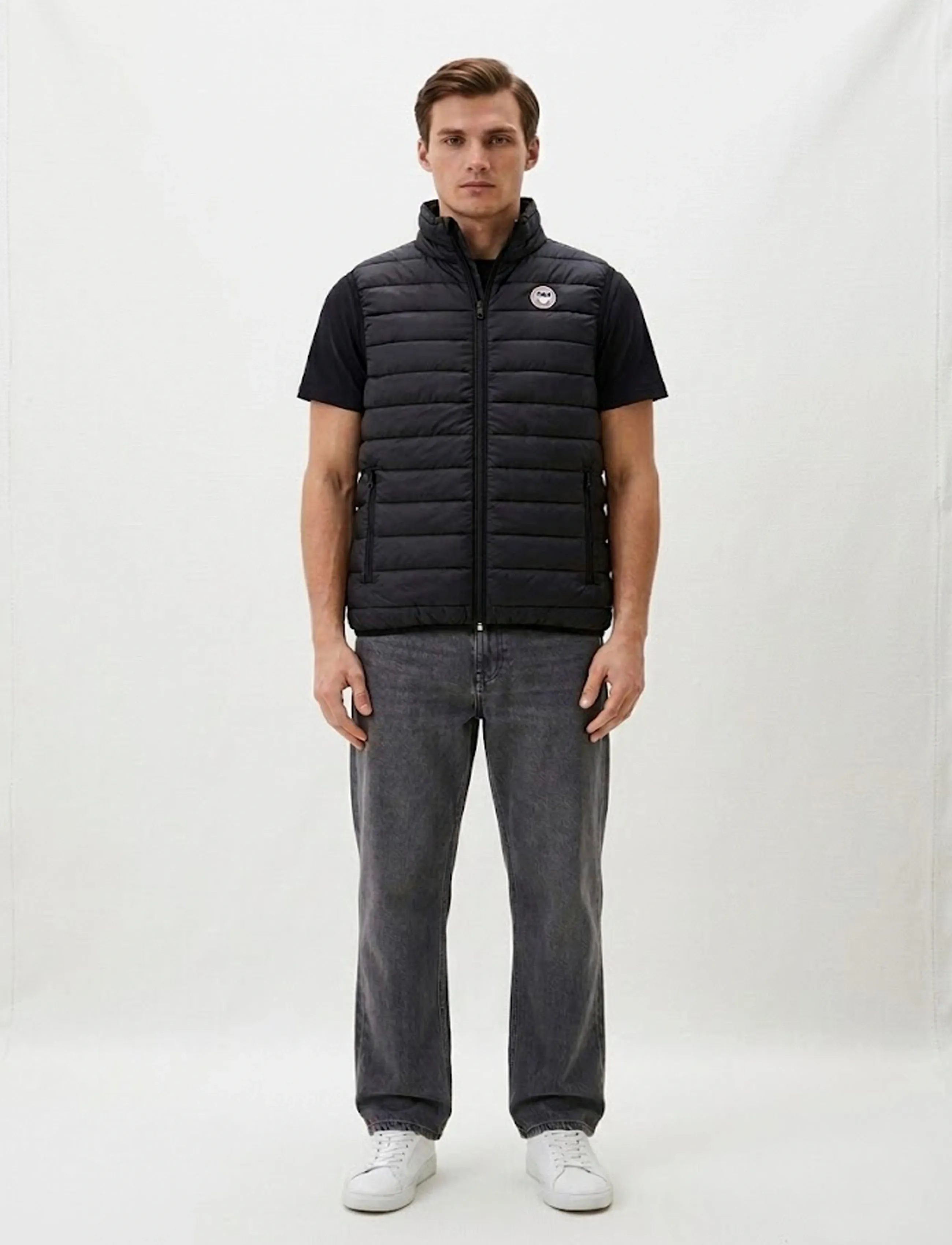 A QUESTION OF Benn Light Down Vest - Bekijk Alles - BLACK / black