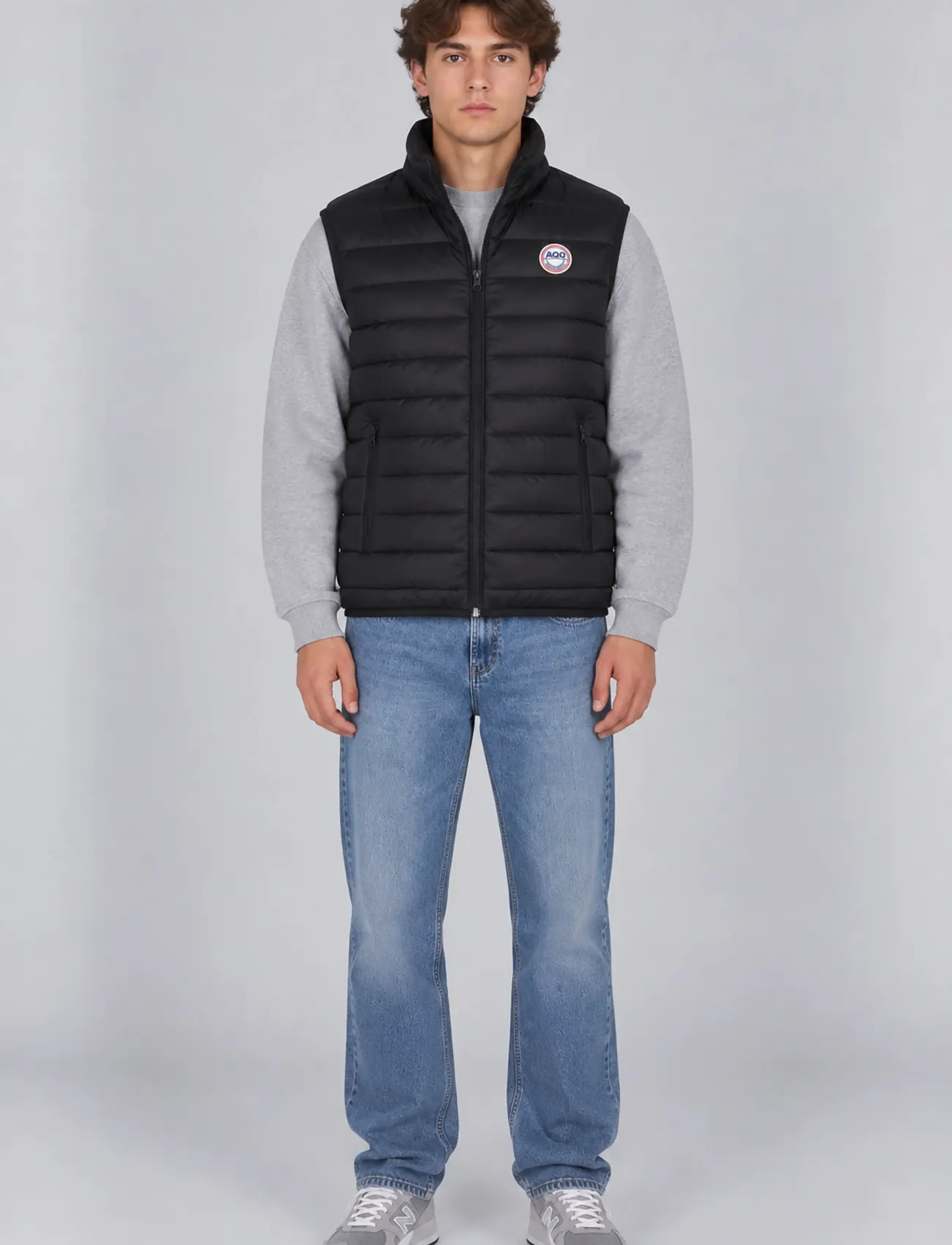 A QUESTION OF - Benn Light Down Vest - black - 0