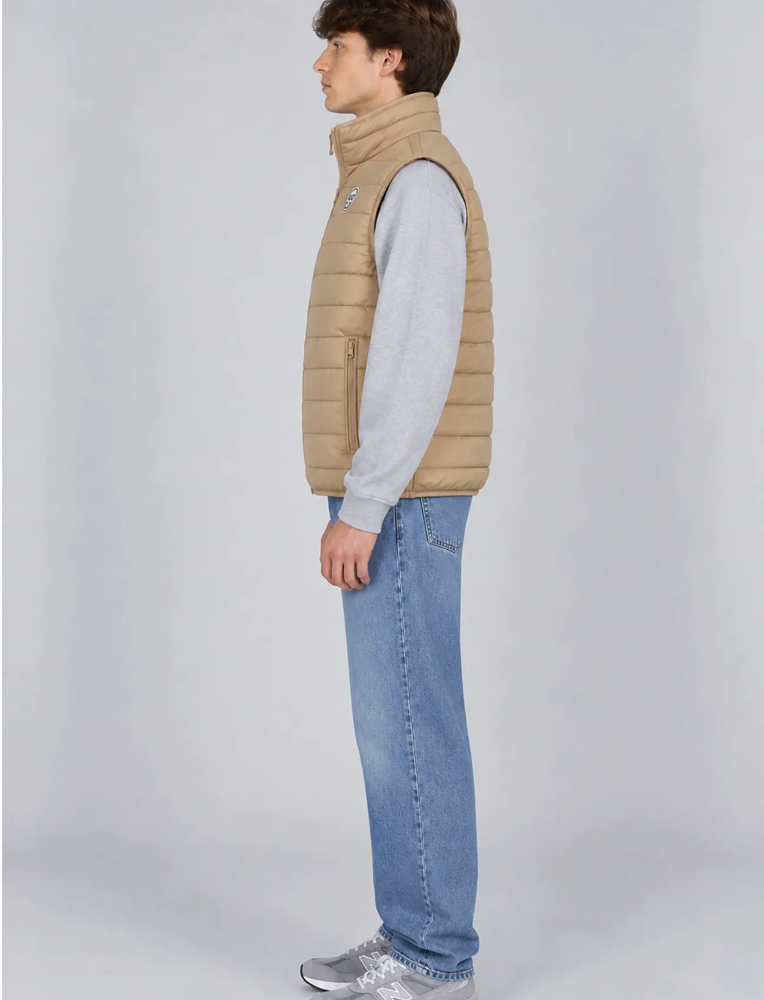 A QUESTION OF - Benn Light Down Vest - sand - 3