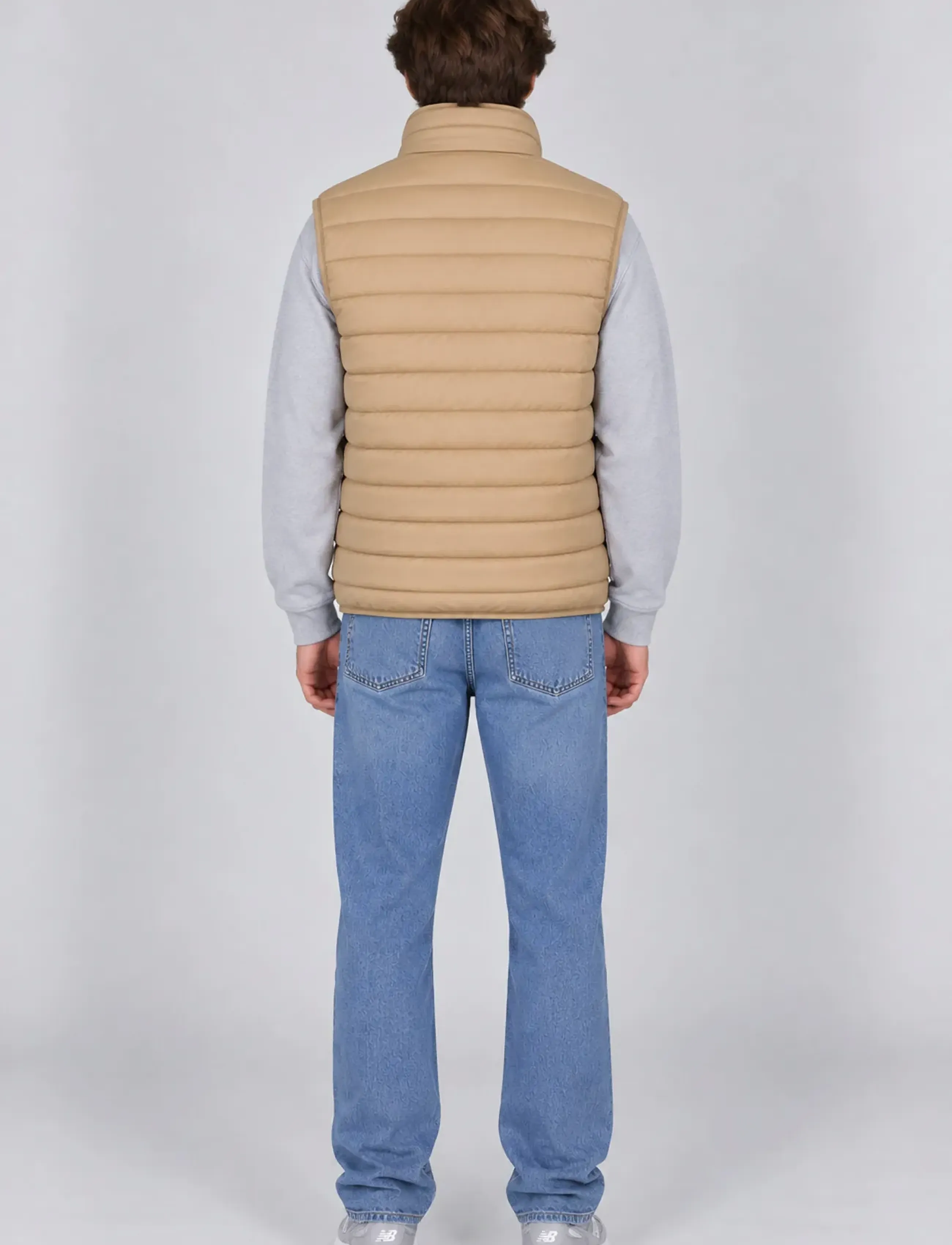 A QUESTION OF - Benn Light Down Vest - sand - 4