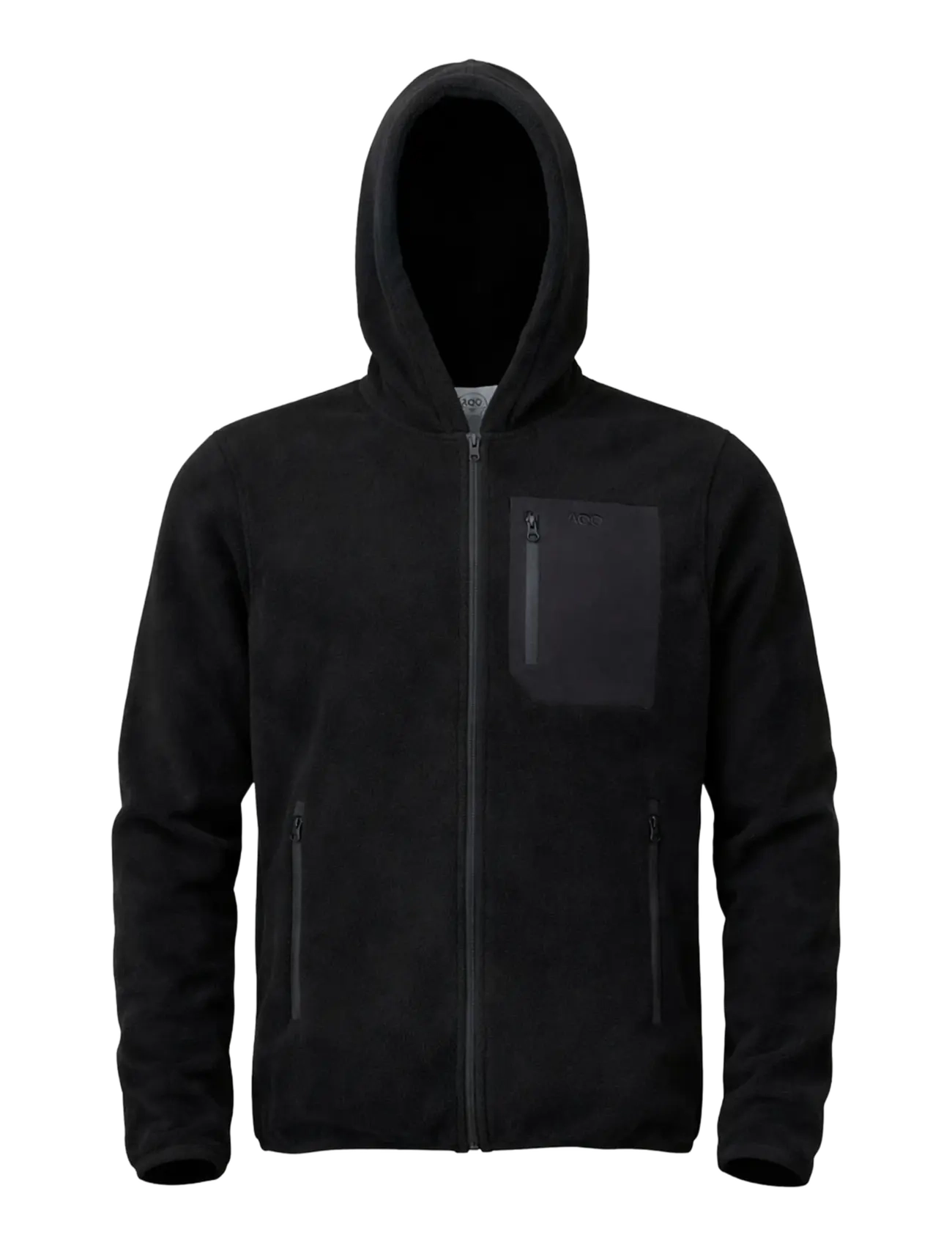 A QUESTION OF David Micro Fleece Hoodie Schwarz - XXL - Herren