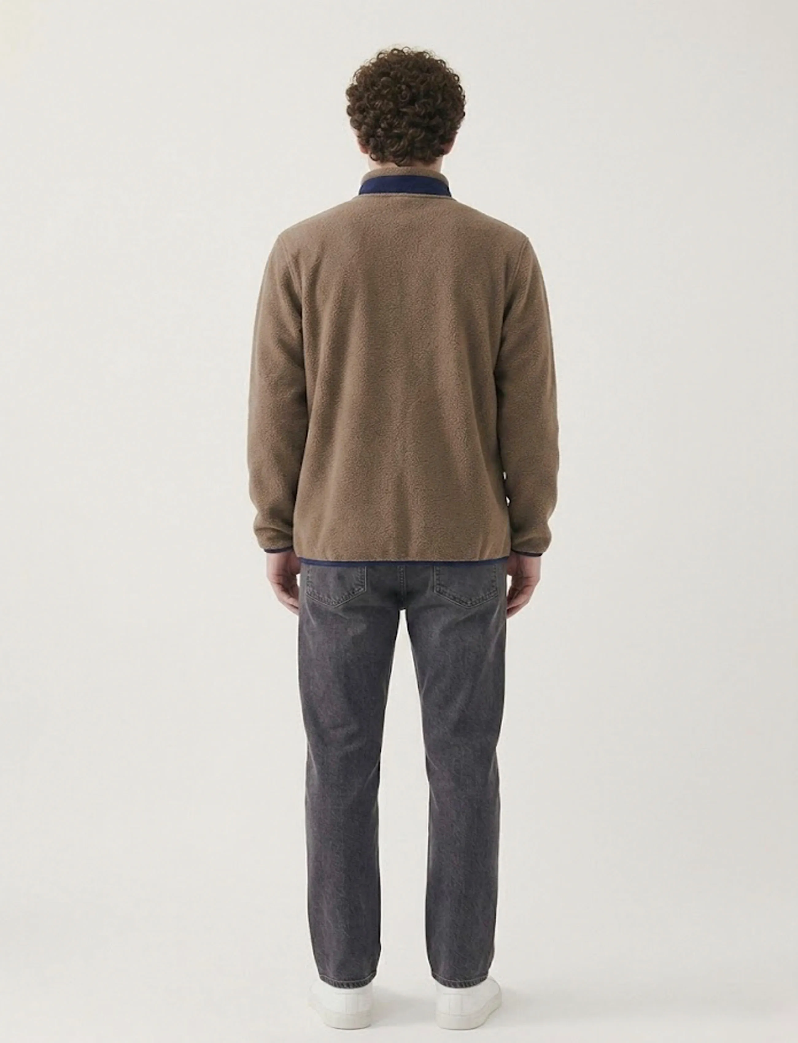 A QUESTION OF - David Micro Fleece Zipper - kurtki polarowe - teak brown - 4
