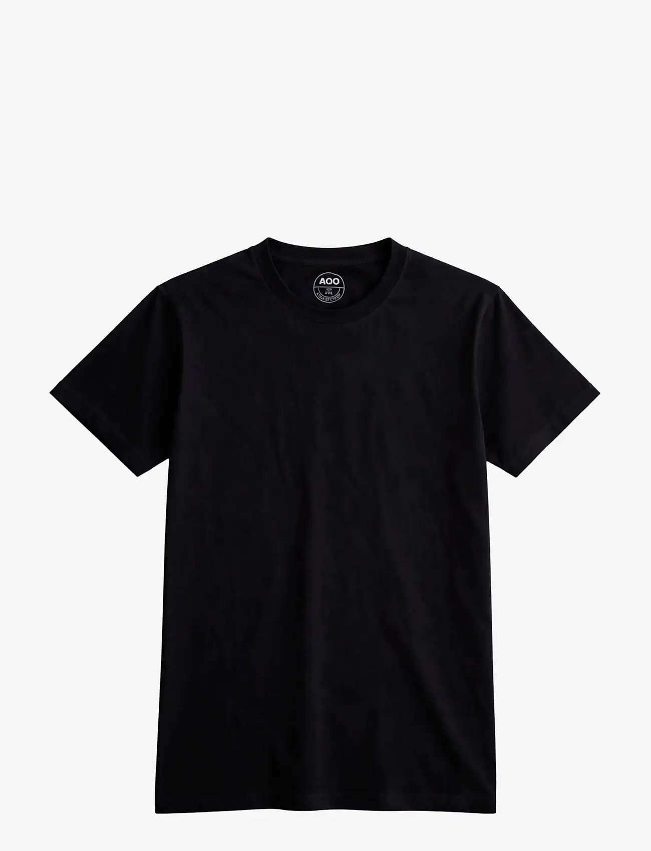A QUESTION OF - Anders Tee Garment Dyed - laveste priser - black - 1