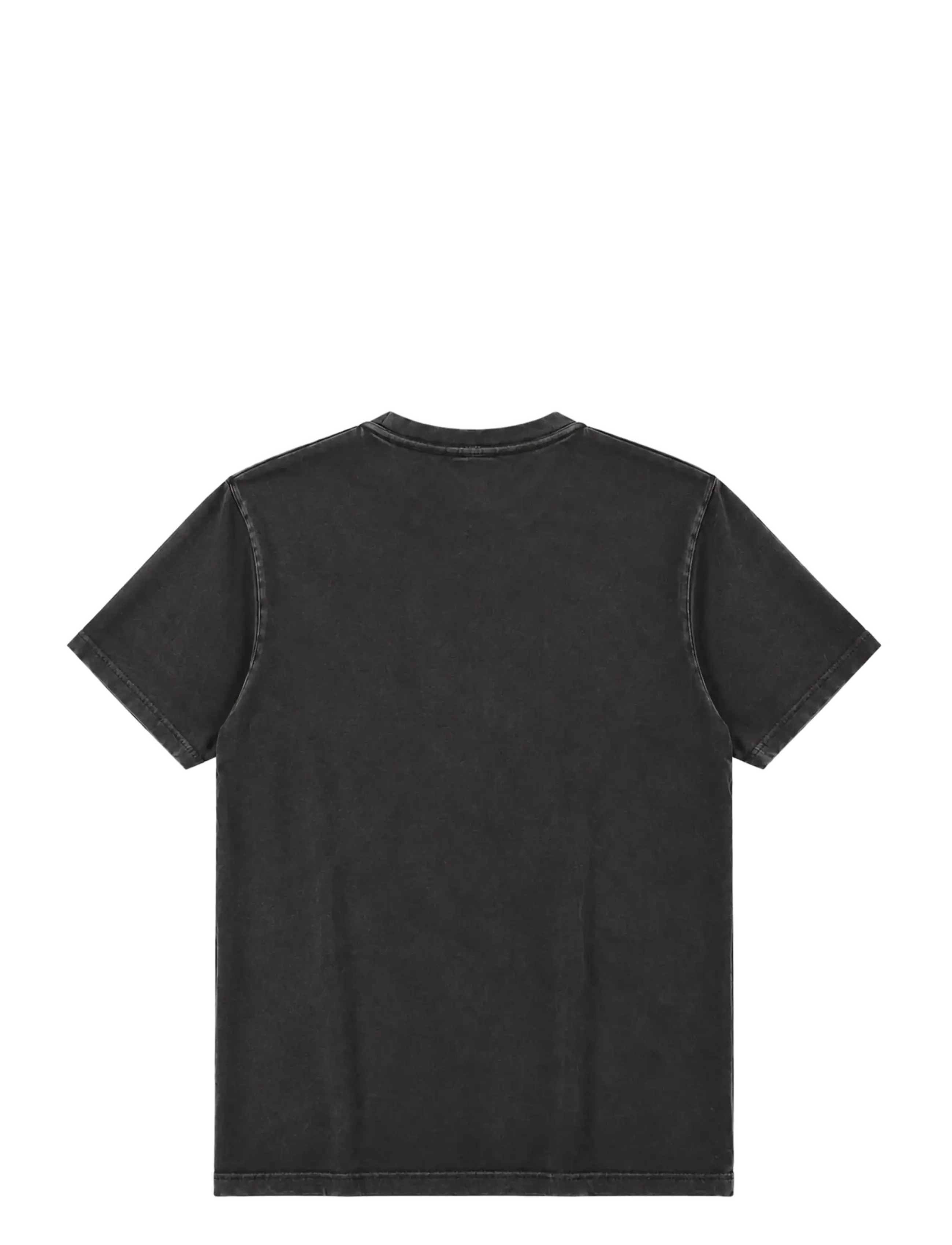 A QUESTION OF - Anders Tee Garment Dyed - sügisesed riided - black - 2