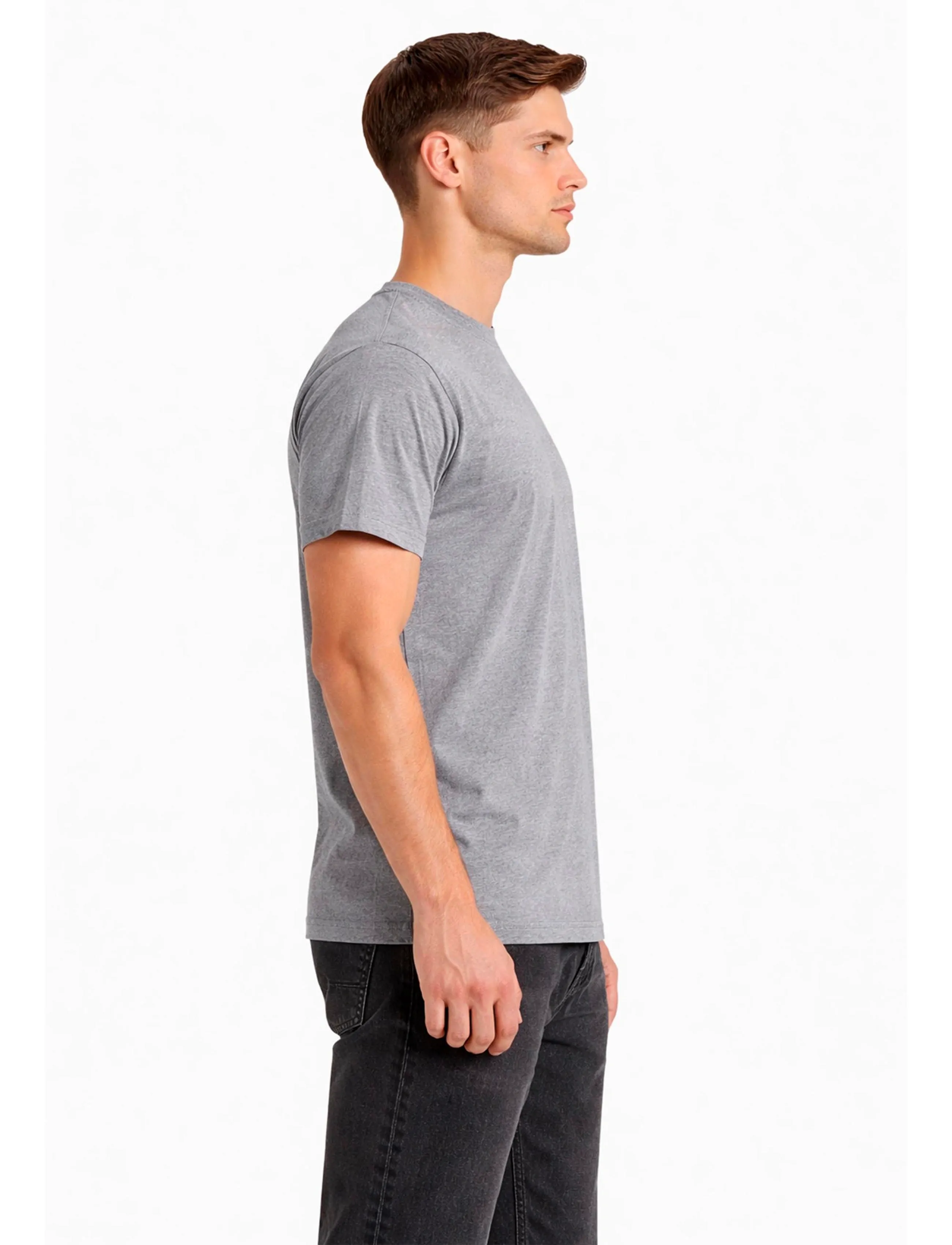 A QUESTION OF - Anders Tee Garment Dyed - laveste priser - grey - 3