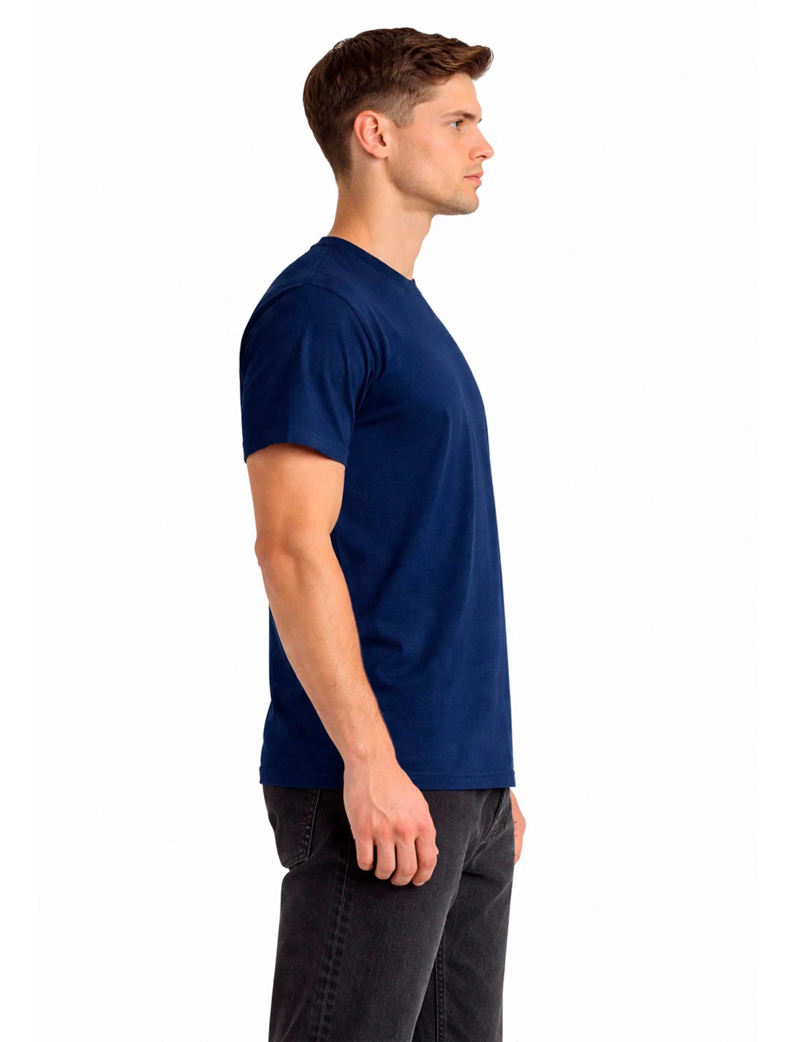 A QUESTION OF - Anders Tee Garment Dyed - laveste priser - indigo - 3