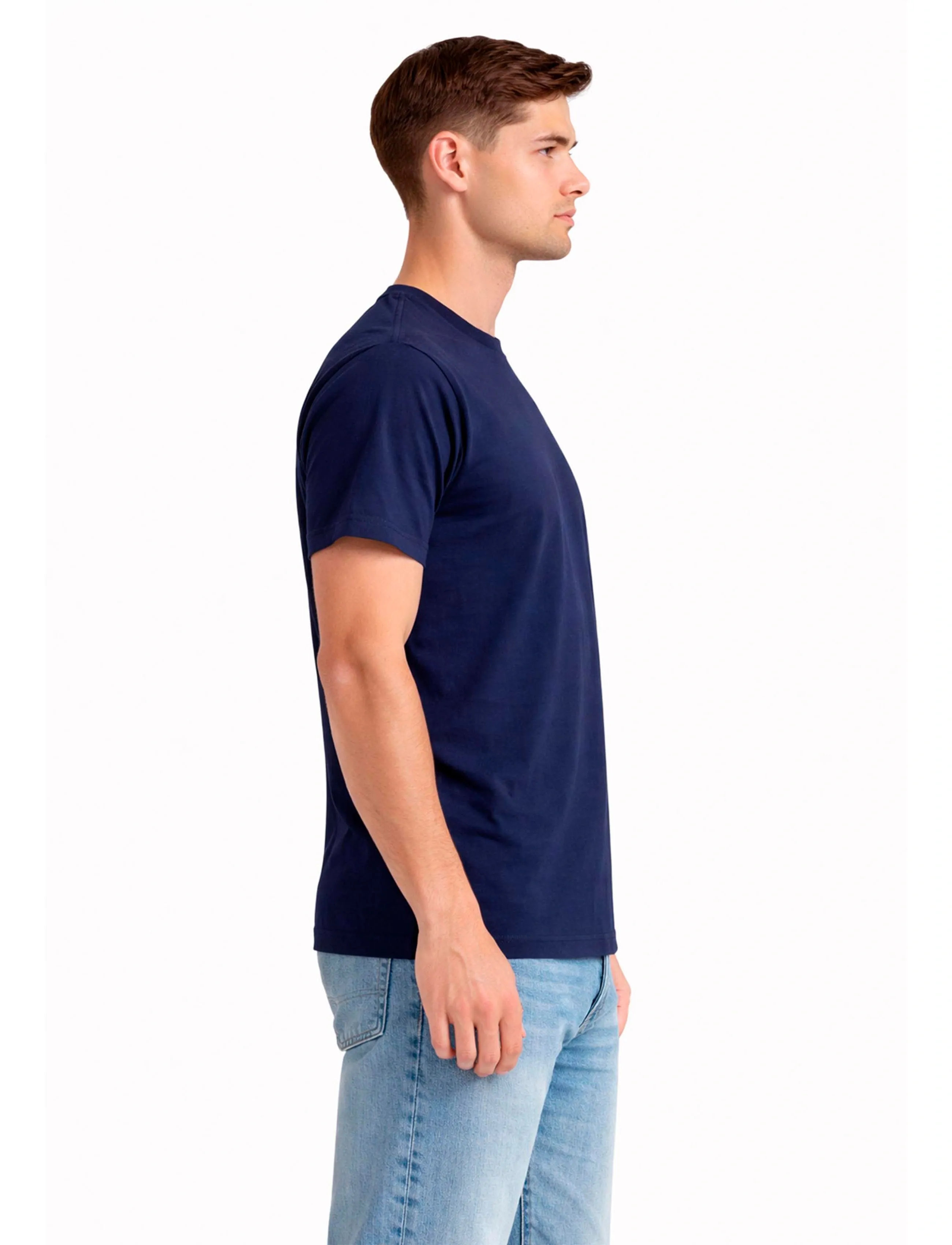 A QUESTION OF - Anders Tee Garment Dyed - laveste priser - navy - 3