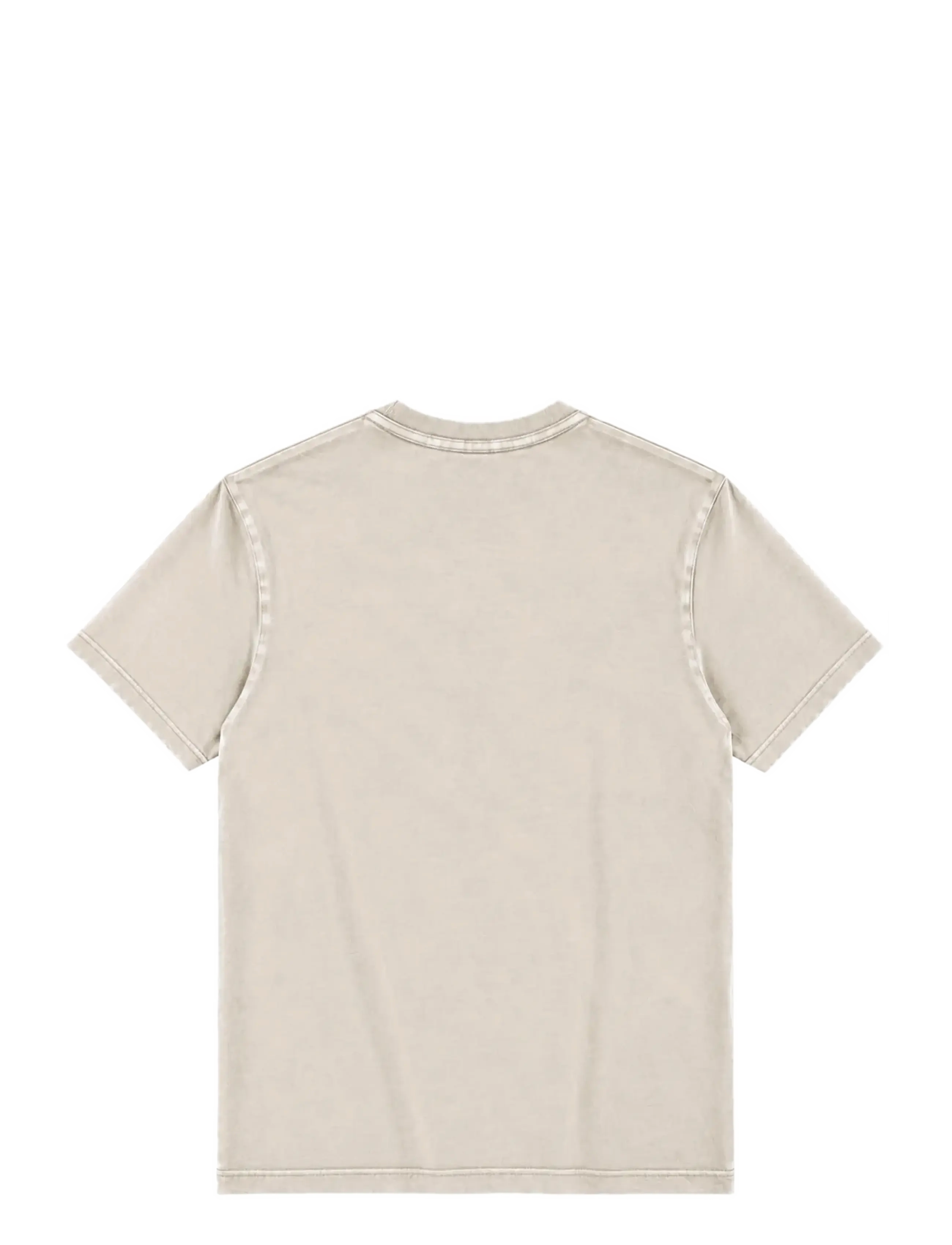 A QUESTION OF - Anders Tee Garment Dyed - höstkläder - off white - 2