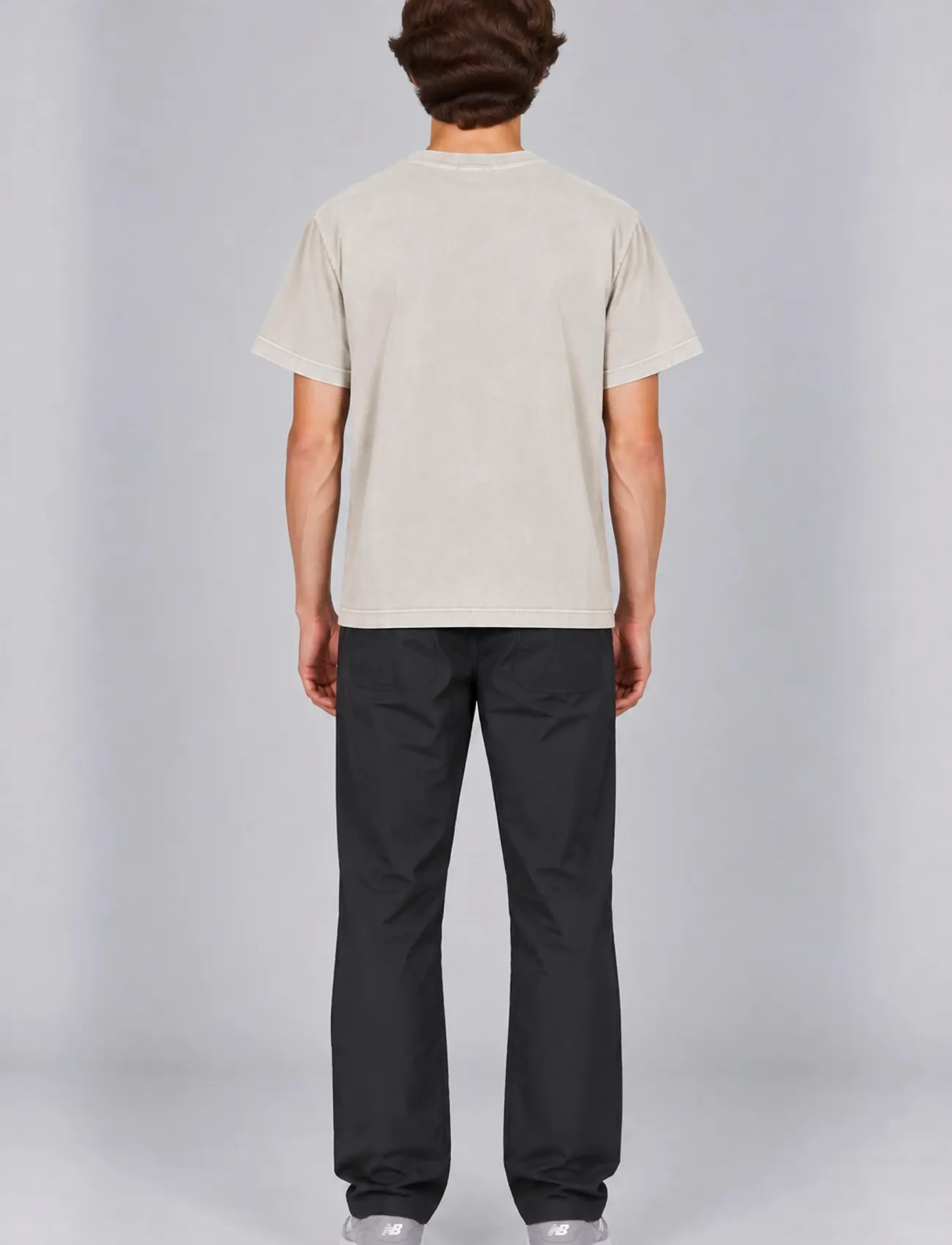 A QUESTION OF - Anders Tee Garment Dyed - höstkläder - off white - 4