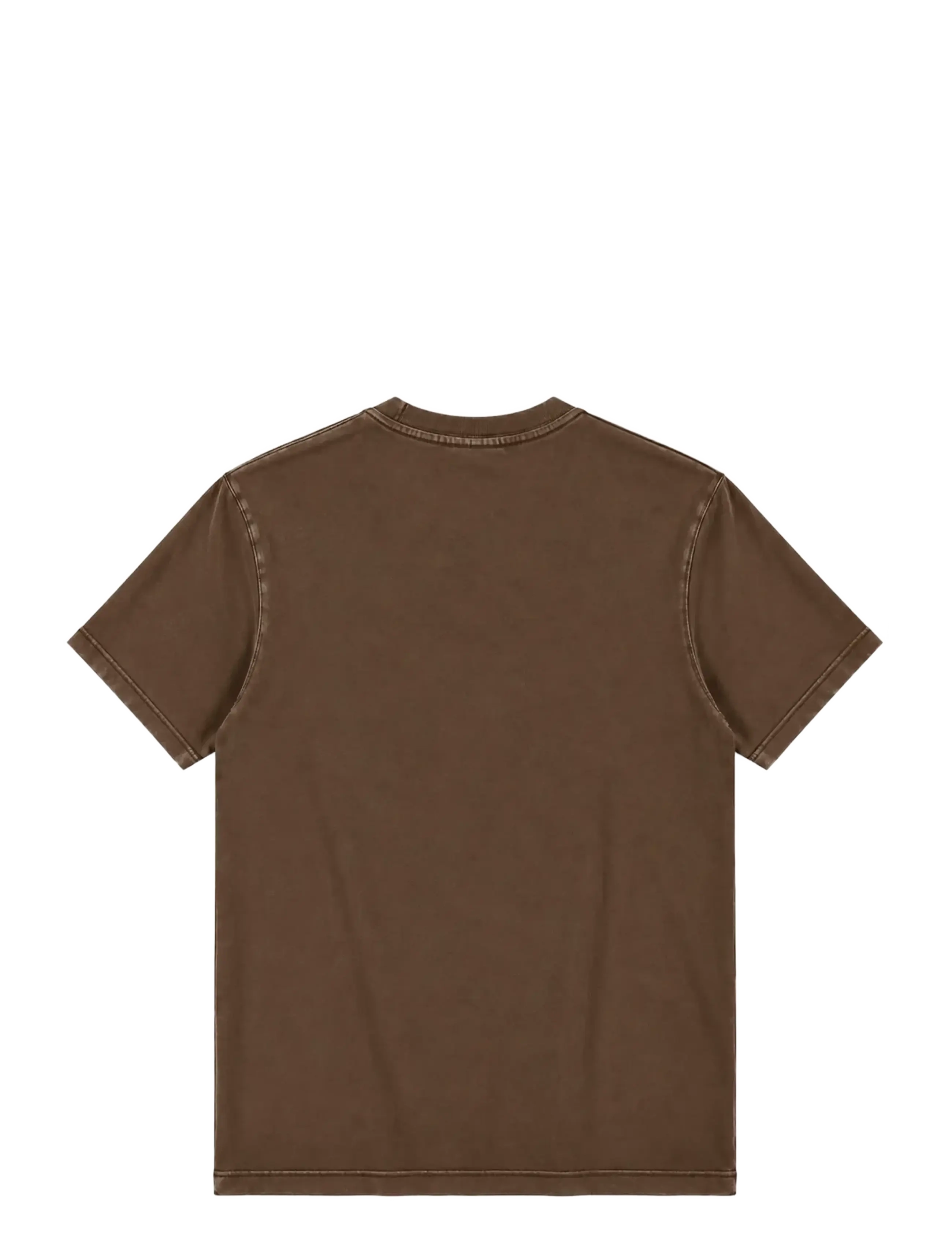 A QUESTION OF - Anders Tee Garment Dyed - sügisesed riided - teak brown - 2