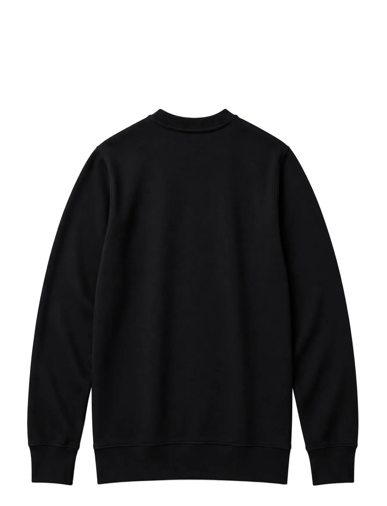 A QUESTION OF - Johannes Crewneck Garment Dyed - laveste priser - black - 2