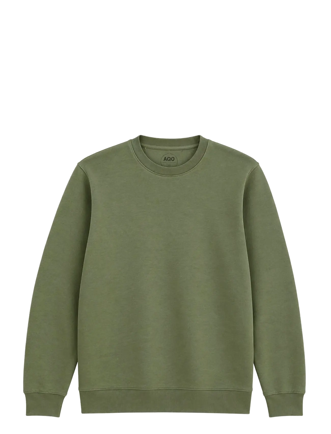 A QUESTION OF Johannes Crewneck Garment Dyed Khaki - XL - Herren