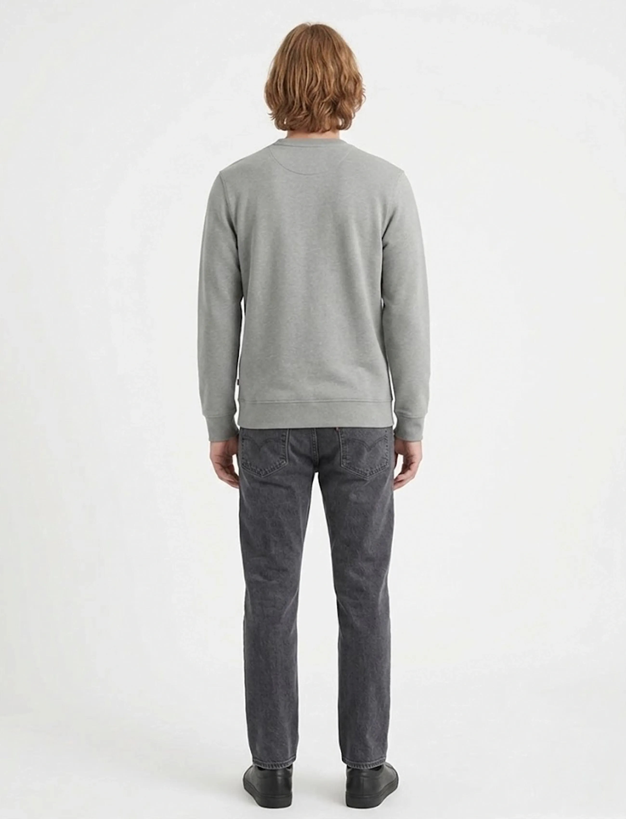 A QUESTION OF - Johannes Crewneck Garment Dyed - laveste priser - grey - 4