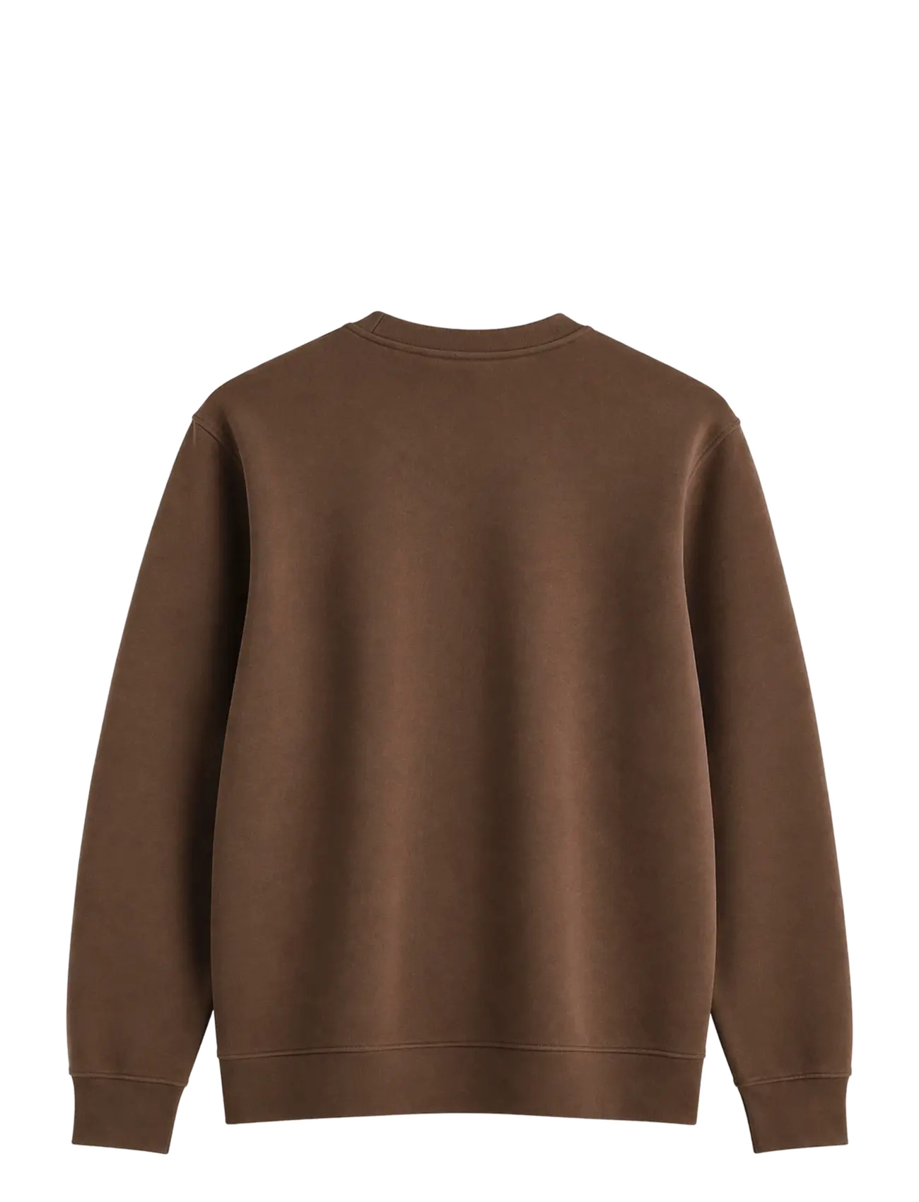 A QUESTION OF - Johannes Crewneck Garment Dyed - laveste priser - teak brown - 2
