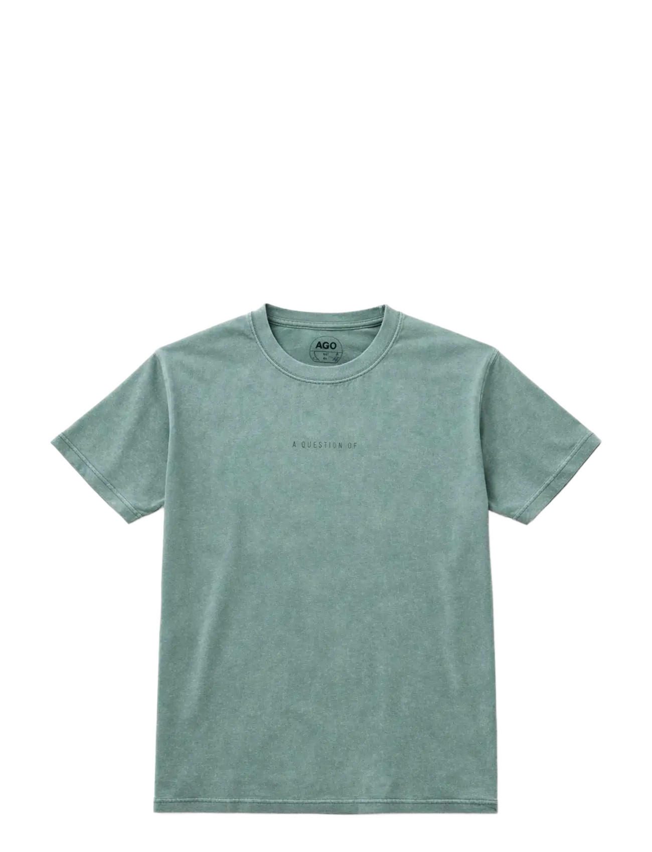 A QUESTION OF Ozzy Tee Acid Wash Grün - S - Herren