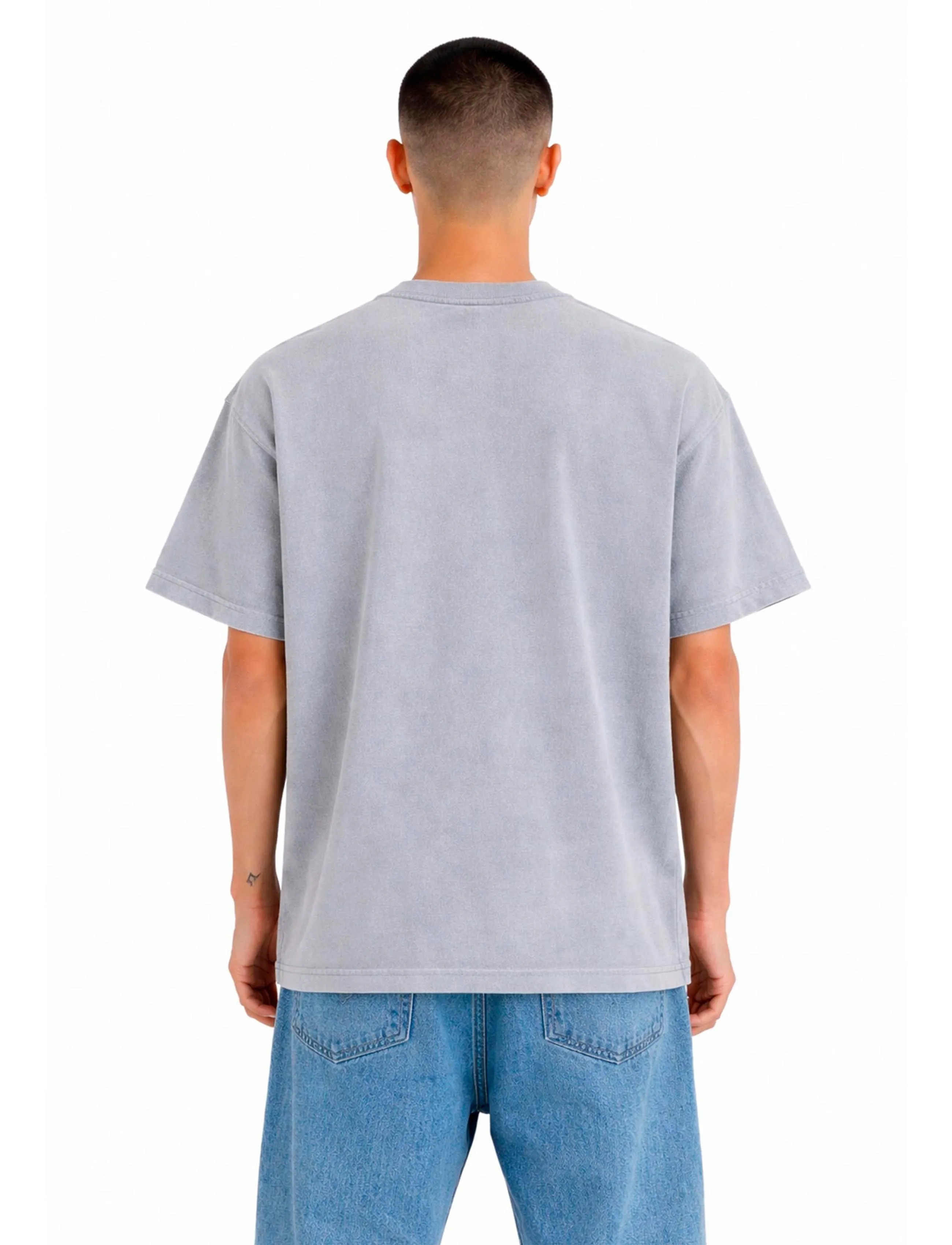 A QUESTION OF - Ozzy Tee Acid Wash - laveste priser - grey - 4