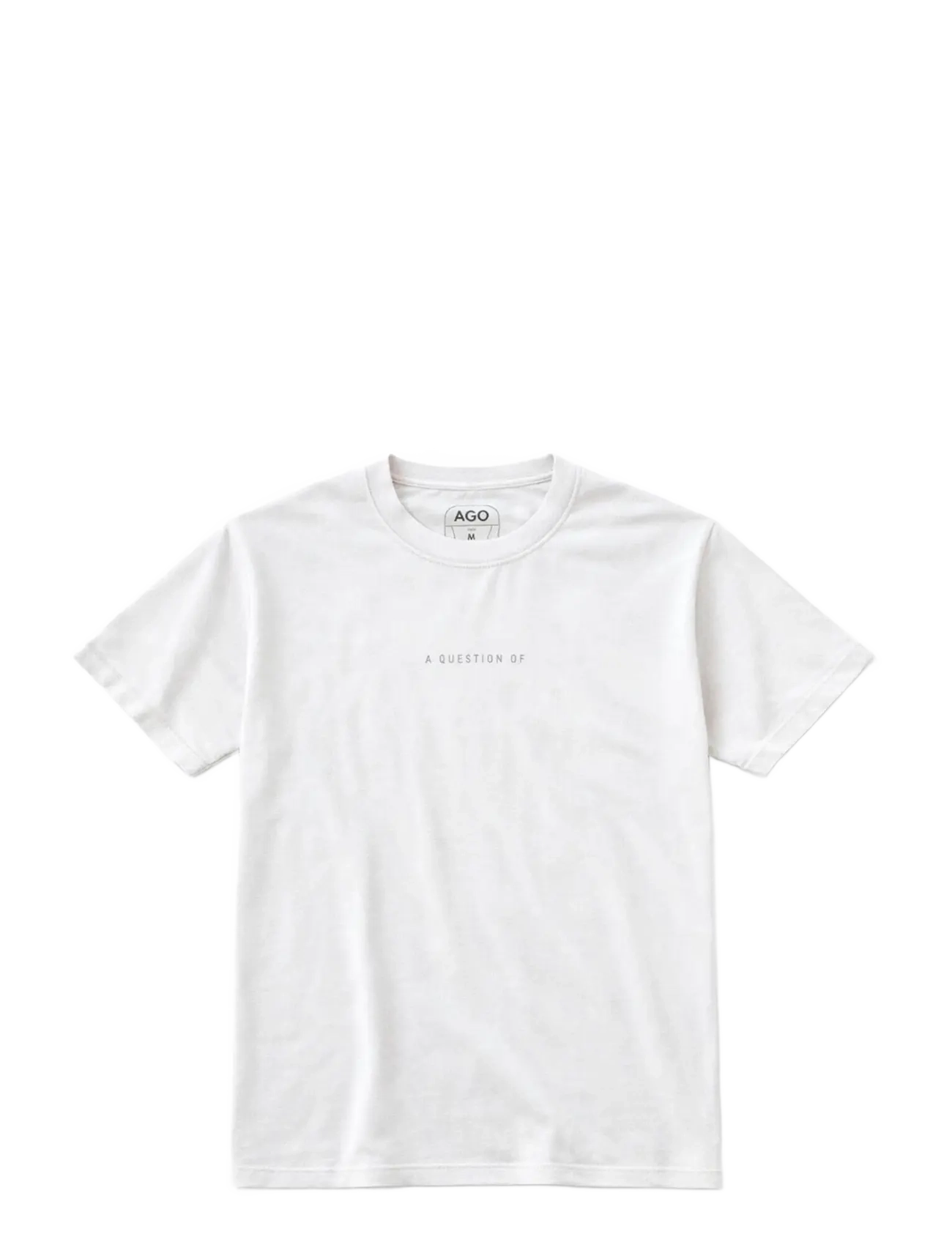 A QUESTION OF Ozzy Tee Acid Wash Weiß - S - Herren