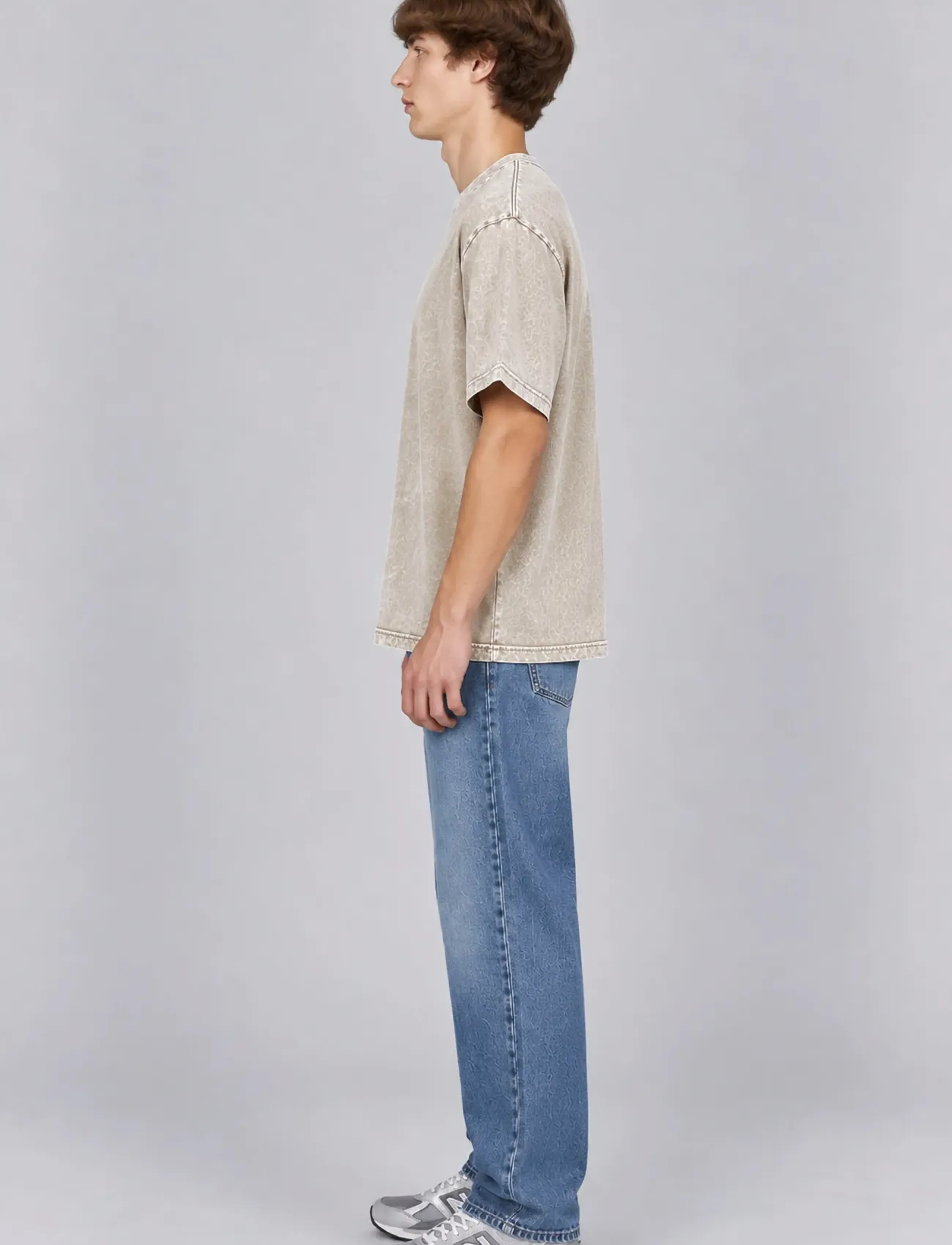A QUESTION OF - Ozzy Tee Acid Wash - sügisesed riided - off white - 3