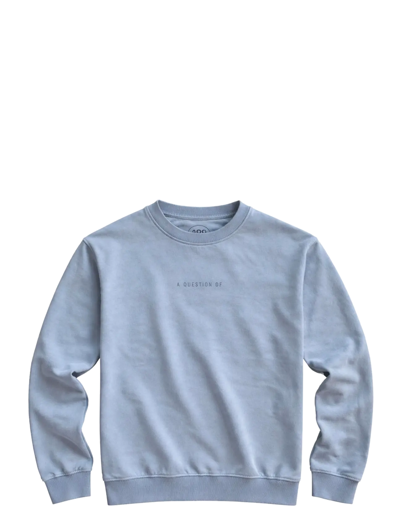 A QUESTION OF Ollie Crewneck Acid Wash Blau - XXL - Herren