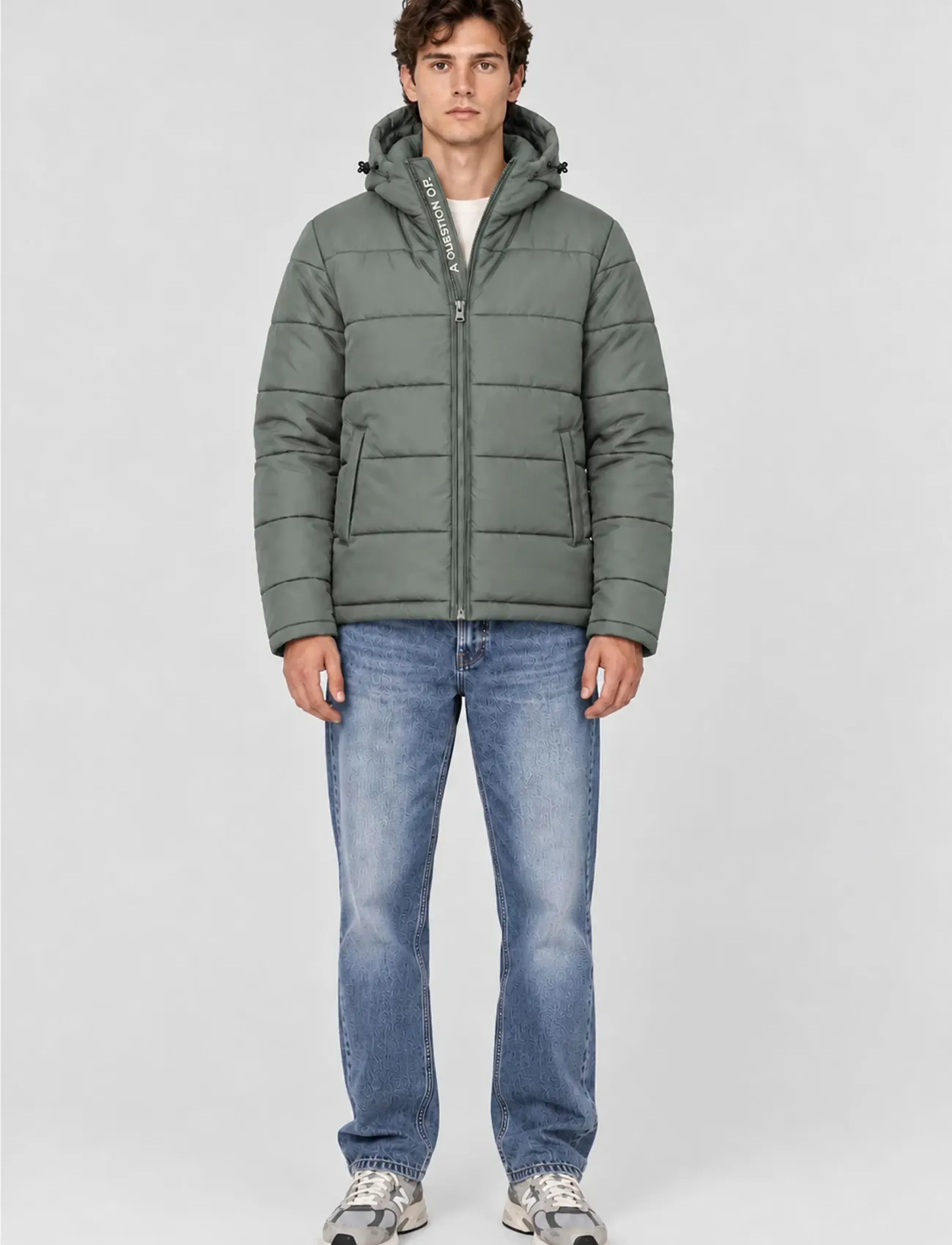 A QUESTION OF - Stenmark Short - winter jackets - army - 0