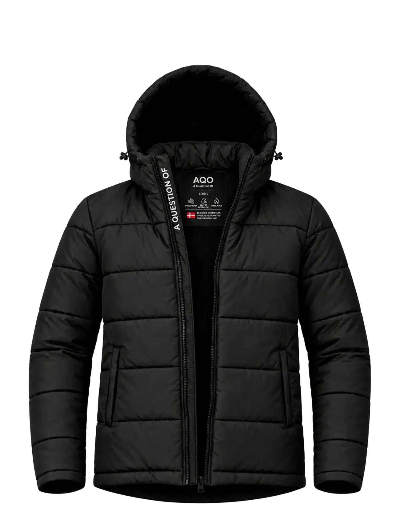 A QUESTION OF Stenmark Short - Gefütterte Jacken - BLACK / black