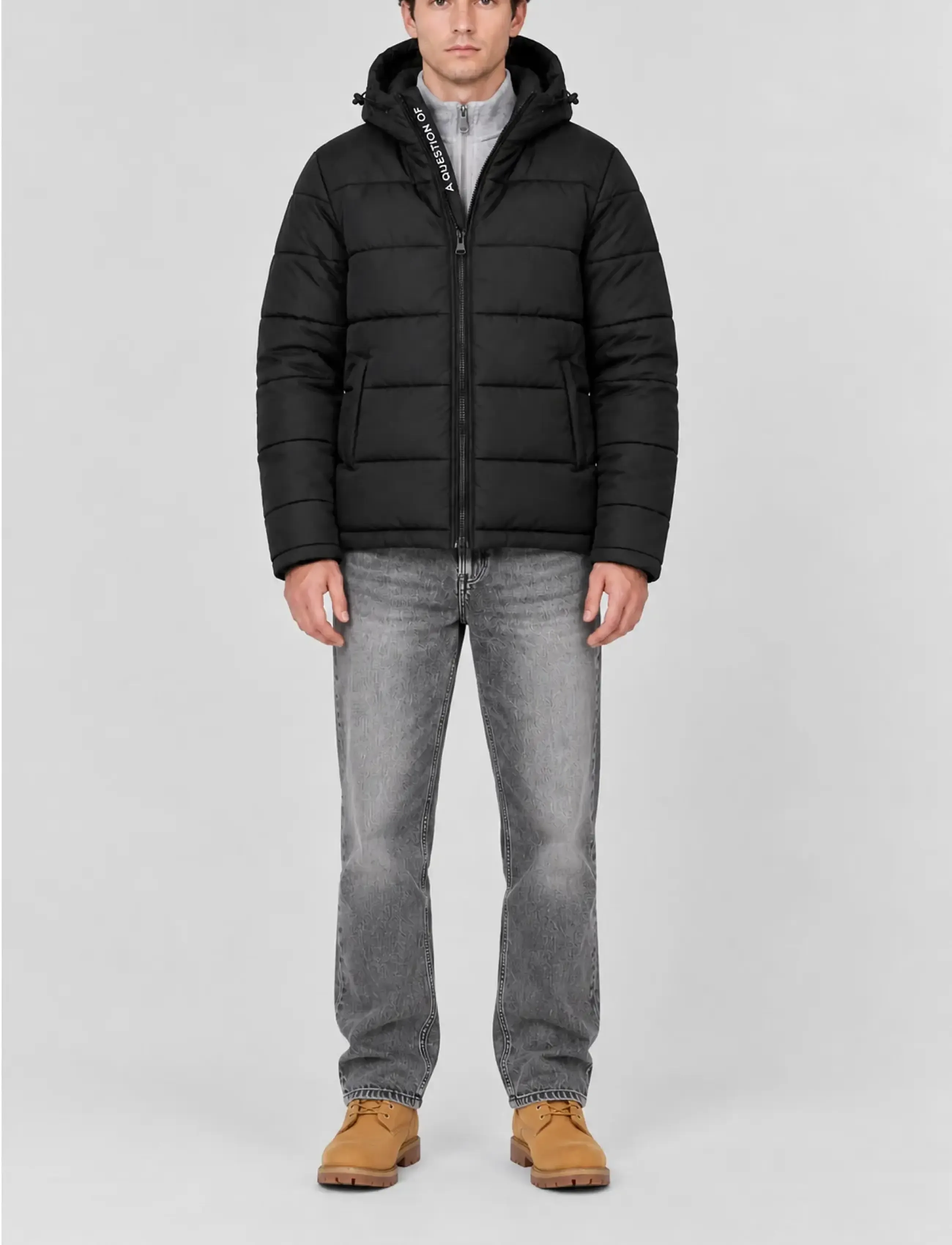 A QUESTION OF - Stenmark Short - winterjacken - black - 0