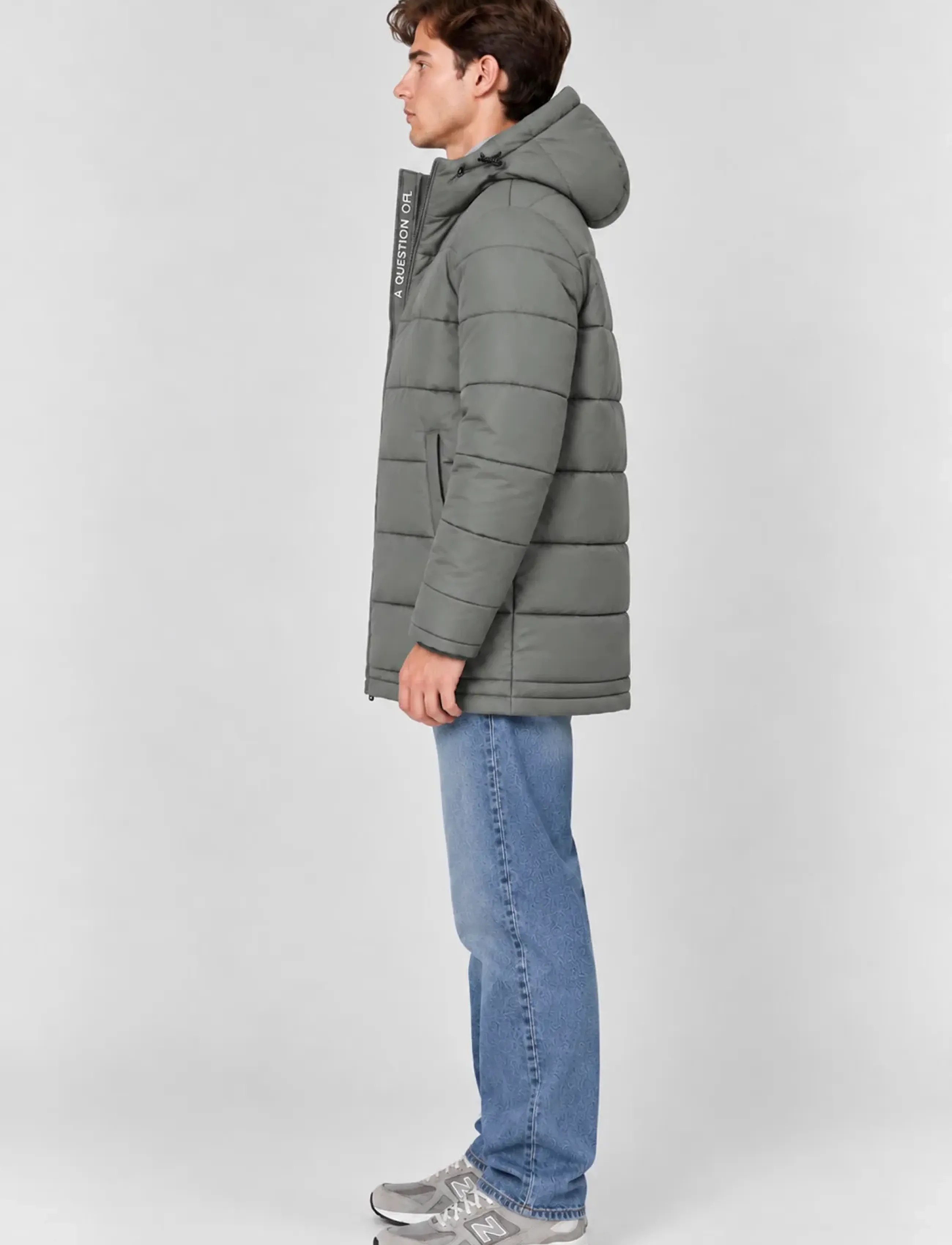 A QUESTION OF - Stenmark Long - winter jackets - army - 3