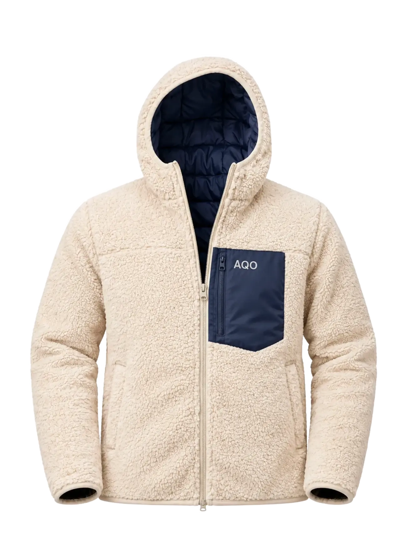 A QUESTION OF - Tomba Reverse - winter jackets - navy / off white - 2