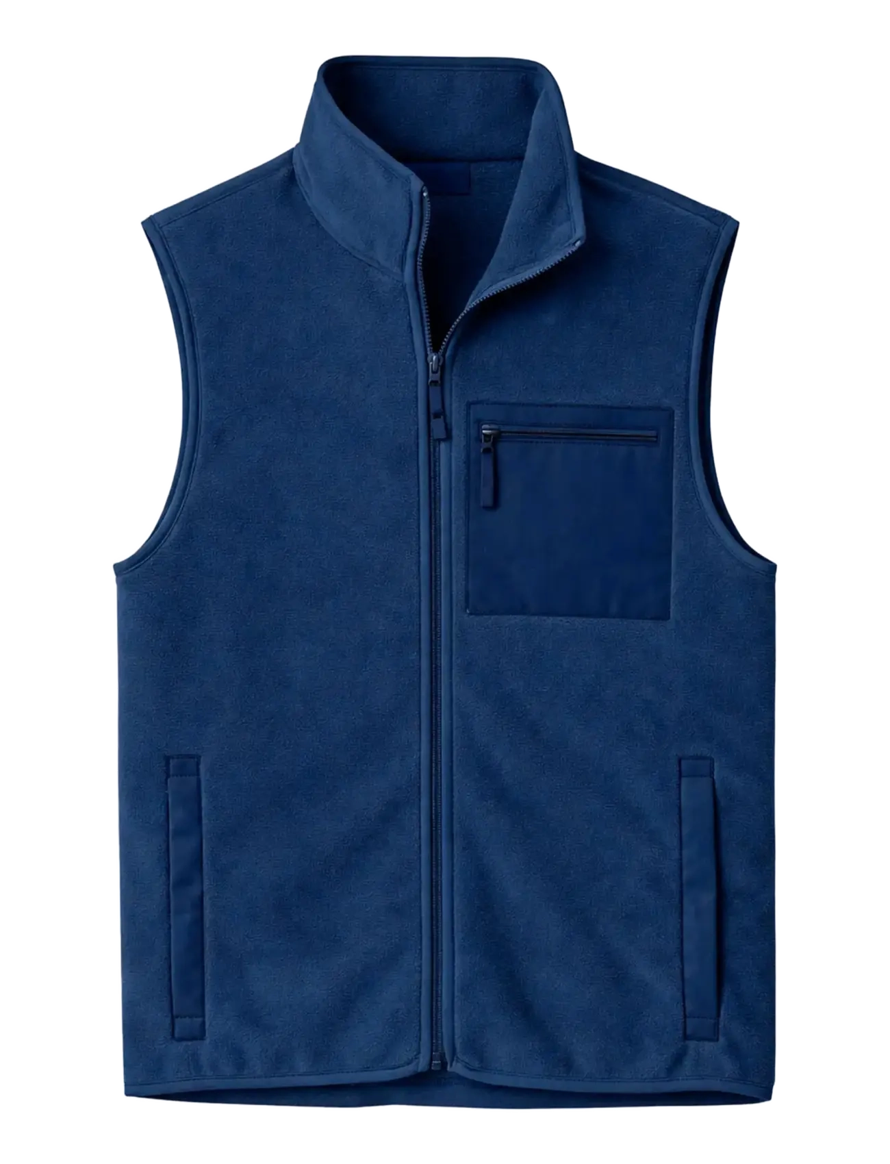 A QUESTION OF David Micro Fleece Vest - Veste - NAVY / navy
