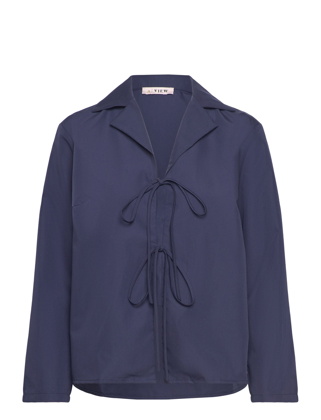 A-View Marley Blouse - Navy - 34 2