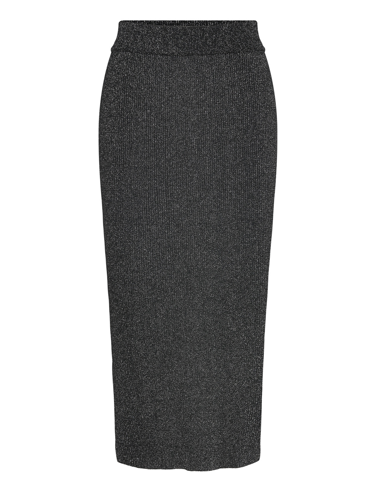 A-View Felicity Rib Lurex Skirt - Grey - XS