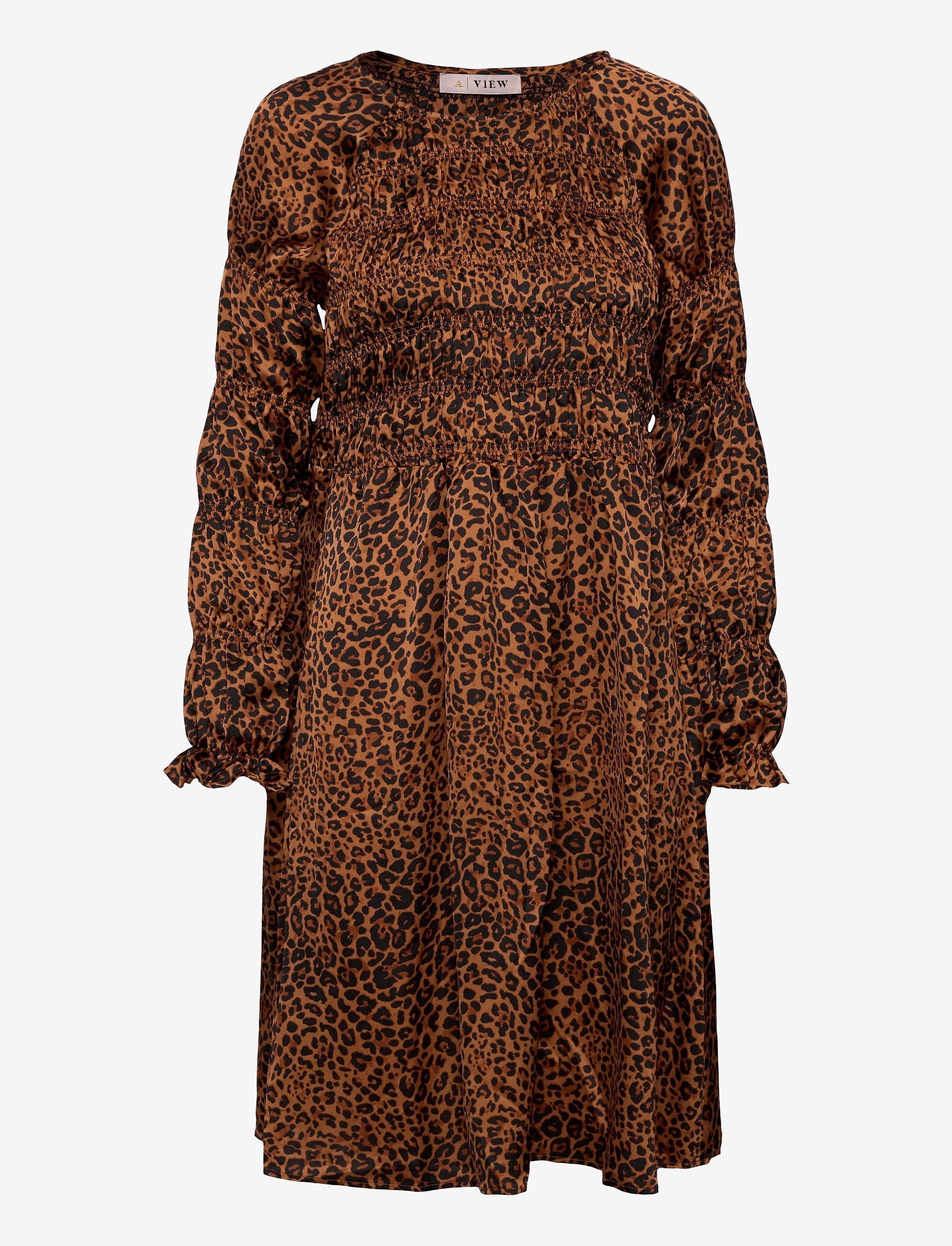 Julie LS. dress - LEOPARD