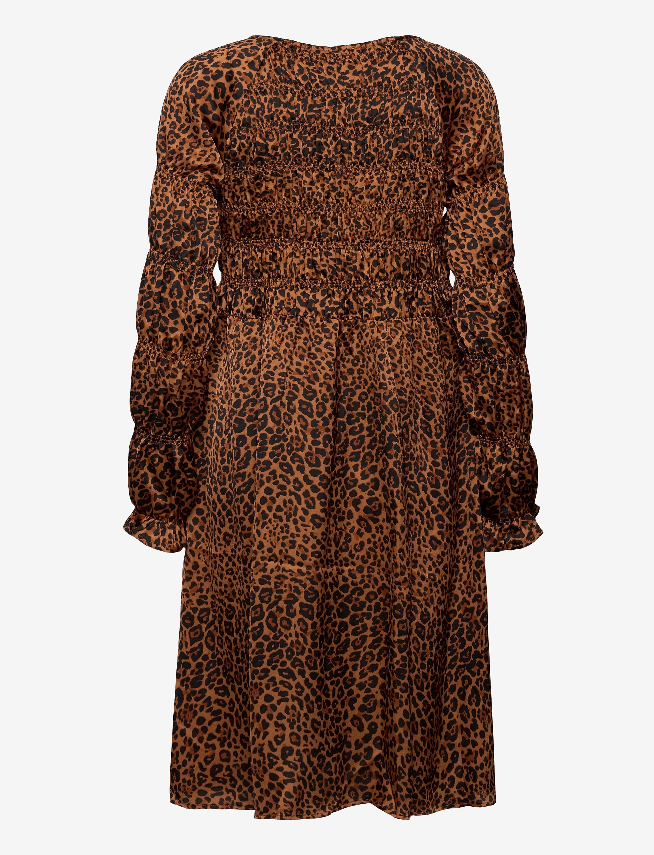 A-View - Julie LS. dress - midi dresses - leopard - 1
