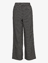 A-View - Oda pant - rette bukser - black with dots - 1