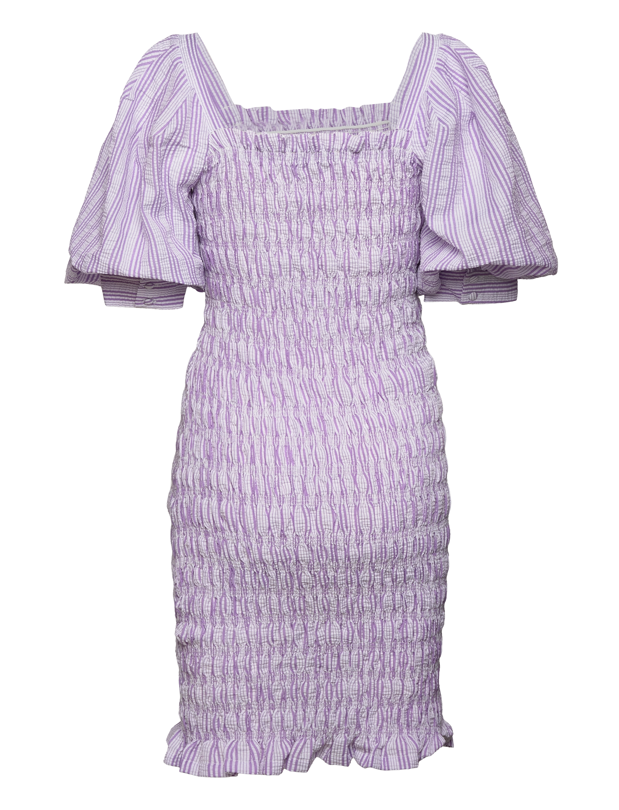 A-View - Rikka Stripe dress - purple/white - 1