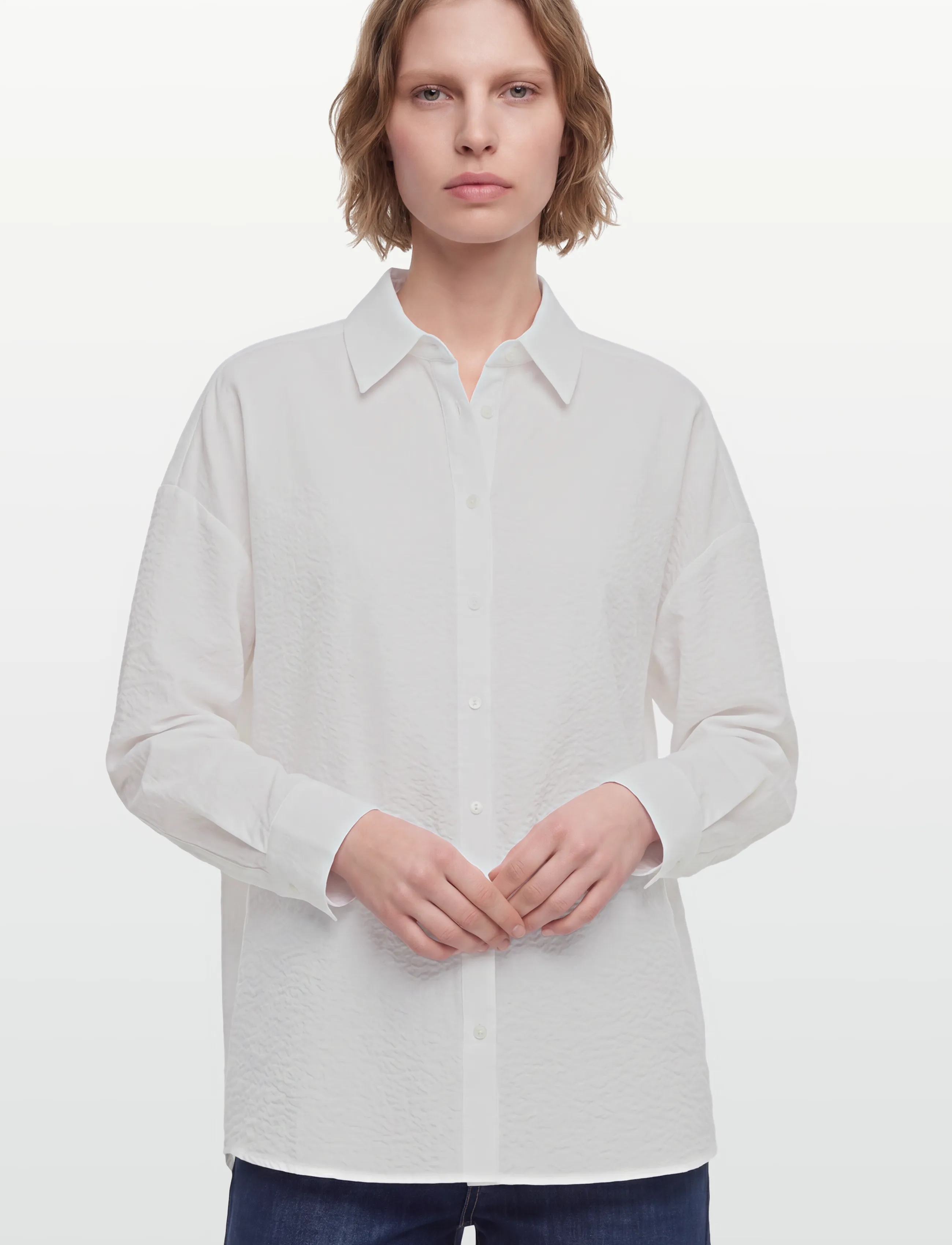 A-View - Sonja shirt - langärmlige hemden - white - 3