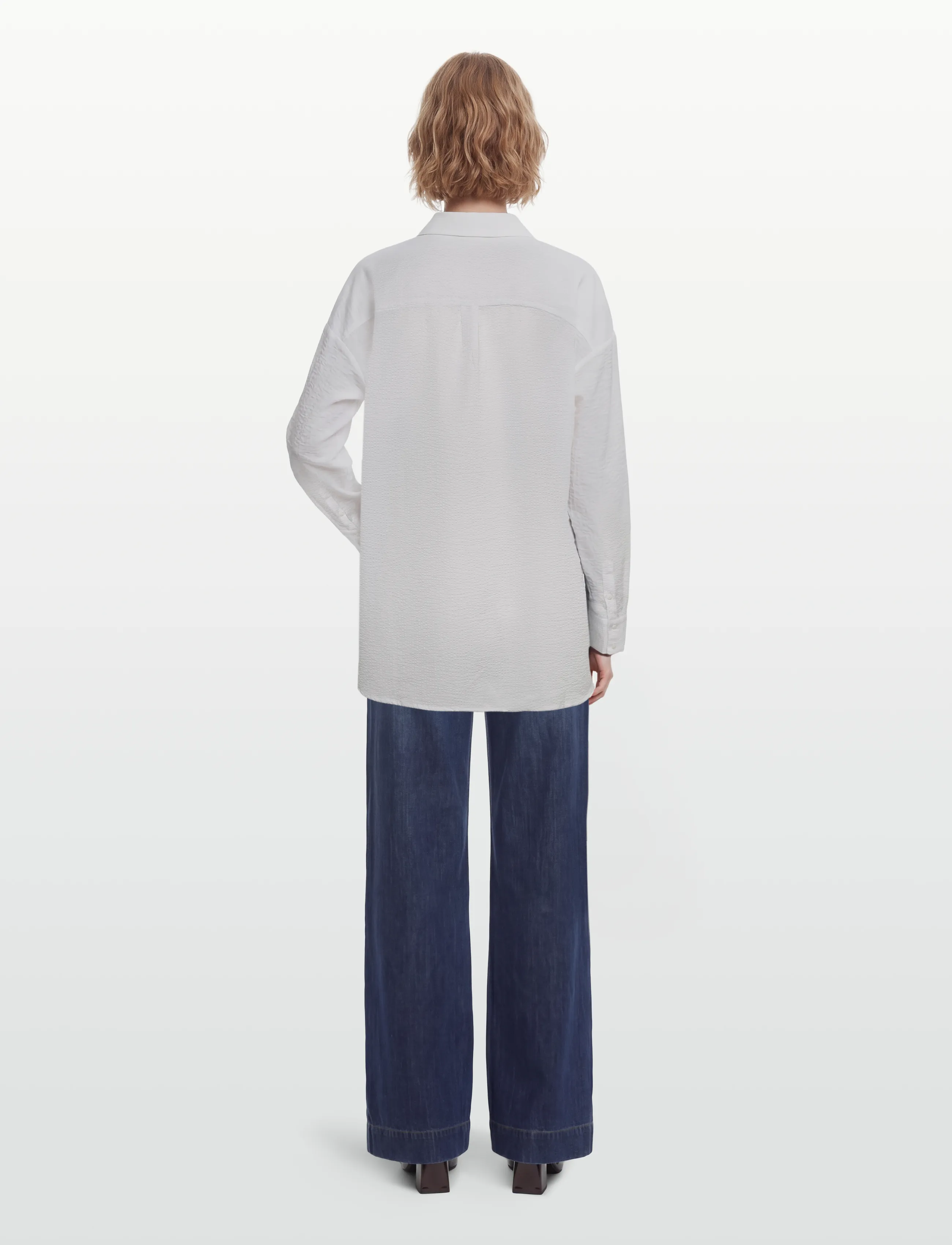 A-View - Sonja shirt - langärmlige hemden - white - 4