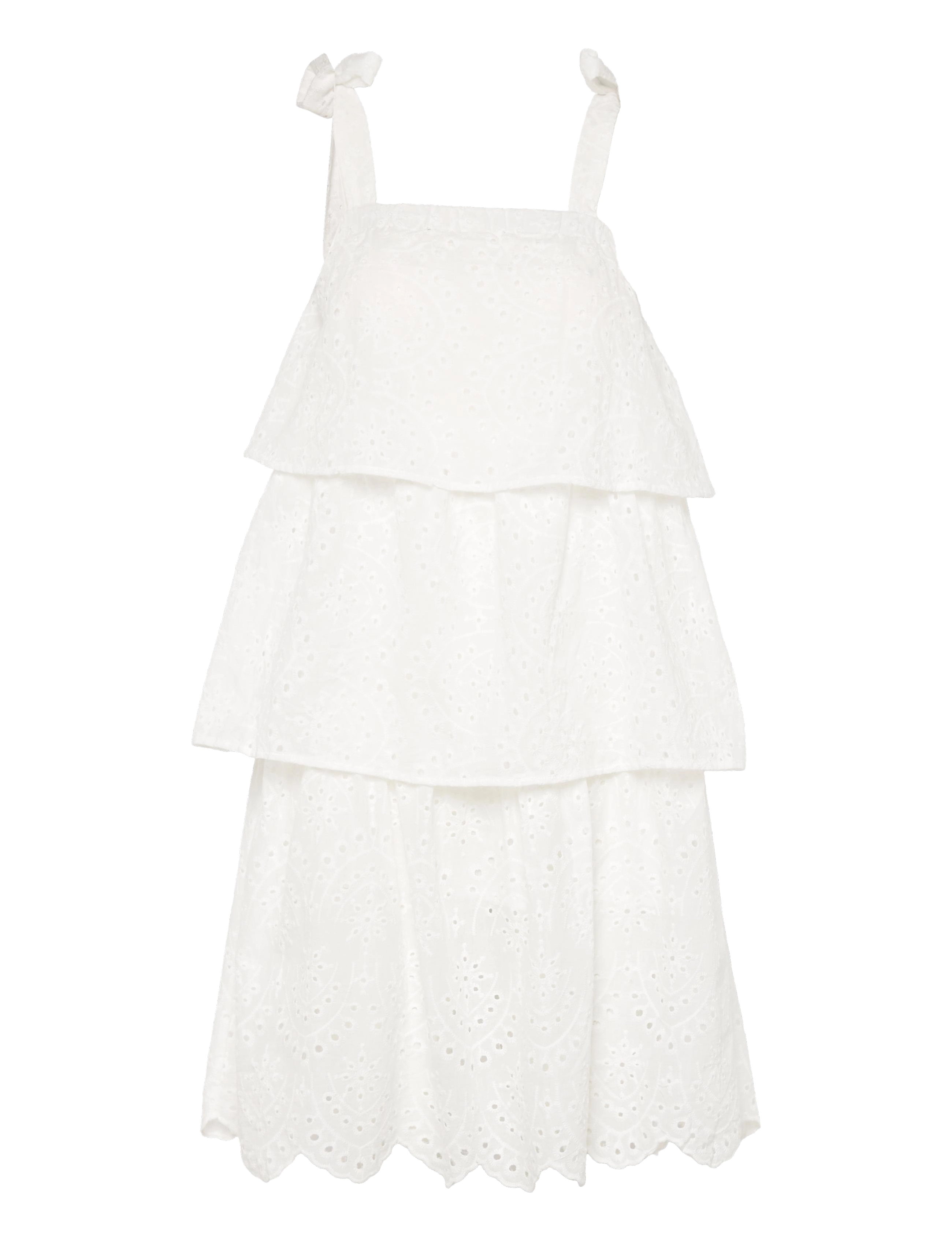 Sille strap dress - WHITE